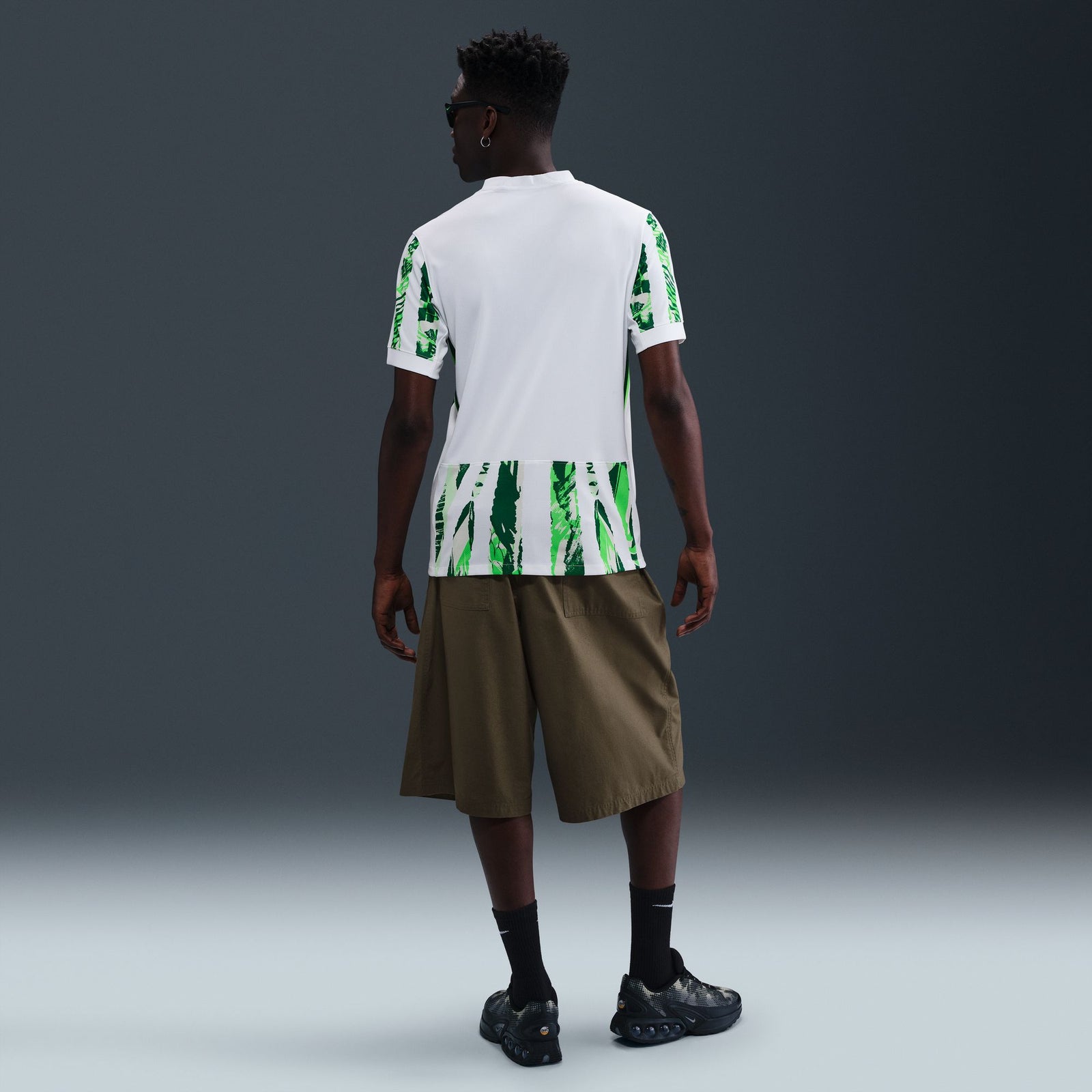Nigeria 2025 Stadium Away (Women's Team) Men's Nike Dri-FIT Soccer Replica Jersey - HM9660-100-NIKE by Nike | Available at Niky's Sports