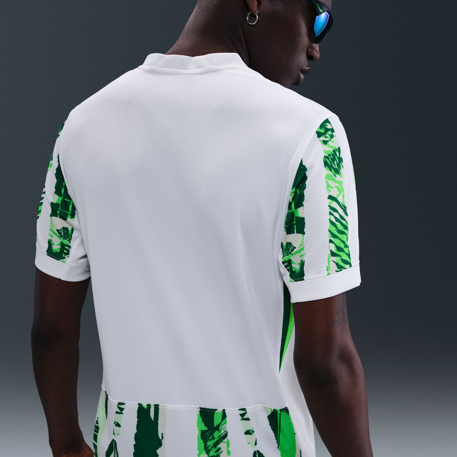 Nigeria 2025 Stadium Away (Women's Team) Men's Nike Dri-FIT Soccer Replica Jersey - HM9660-100-NIKE by Nike | Available at Niky's Sports