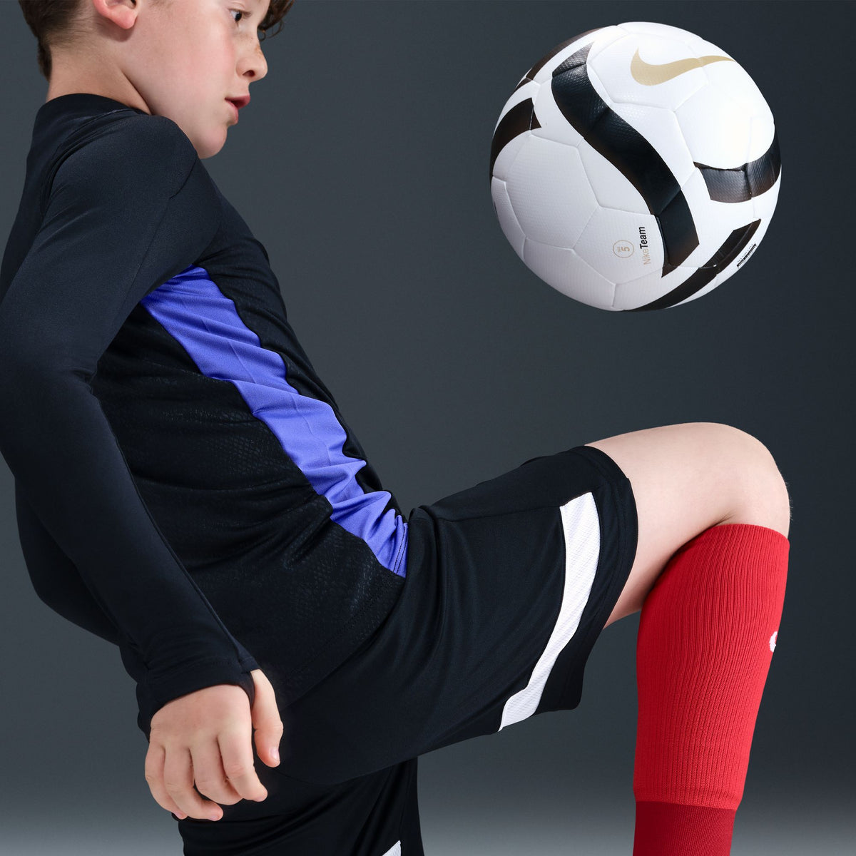 Nike Kobe Bryant FC Barcelona Strike Away Big Kids' Dri-FIT Soccer Pre-Match Drill Top - HQ0580-011-NIKE by Nike | Available at Niky's Sports