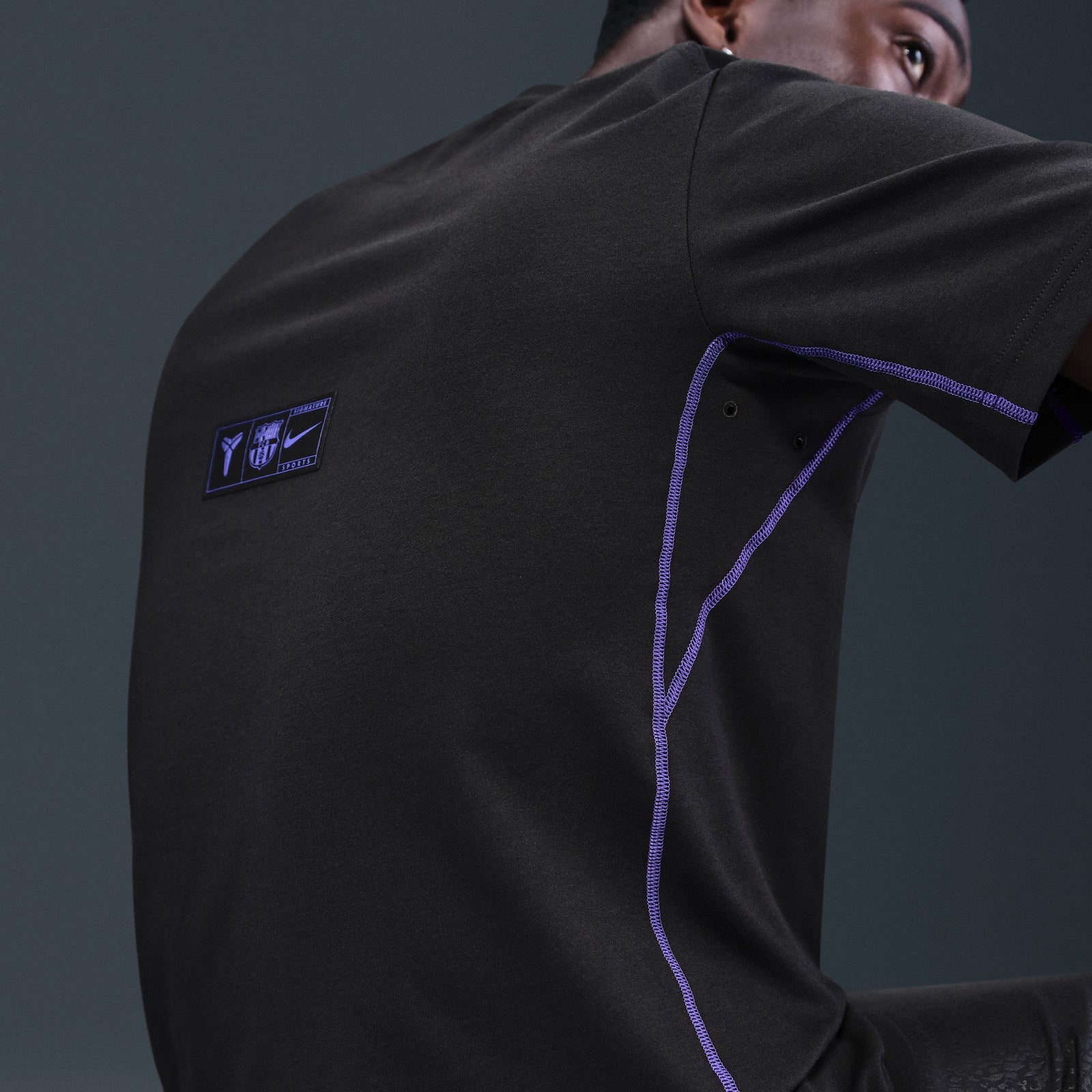 Nike Kobe Bryant FC Barcelona Primary Away Men's Dri-FIT Soccer Short-Sleeve Top - HQ1821-010-NIKE by Nike | Available at Niky's Sports