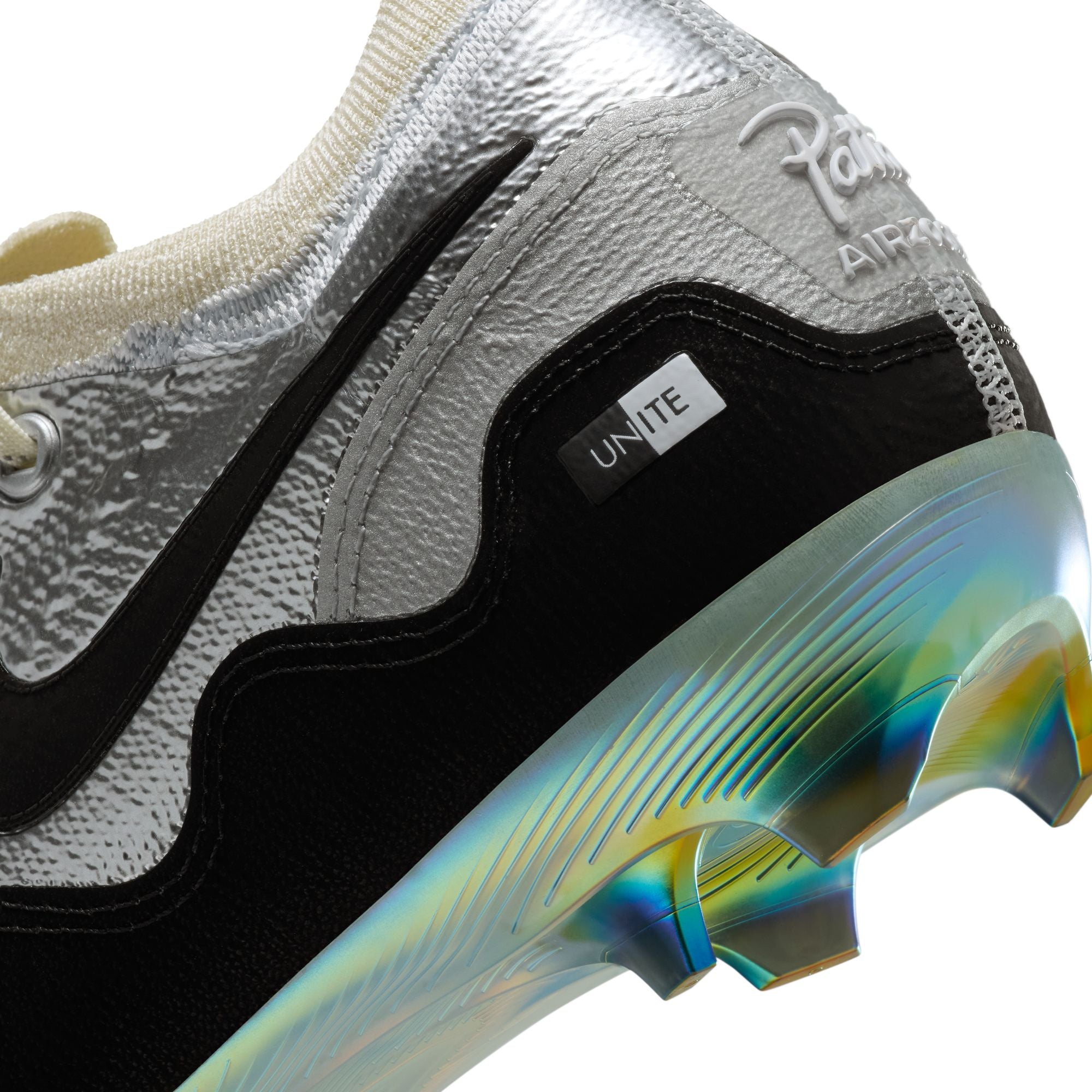 Nike Jr. Mercurial Vapor 16 Elite x Patta Big Kids' Firm-Ground Low-Top Soccer Cleats - HQ1993-001-NIKE by Nike | Available at Niky's Sports