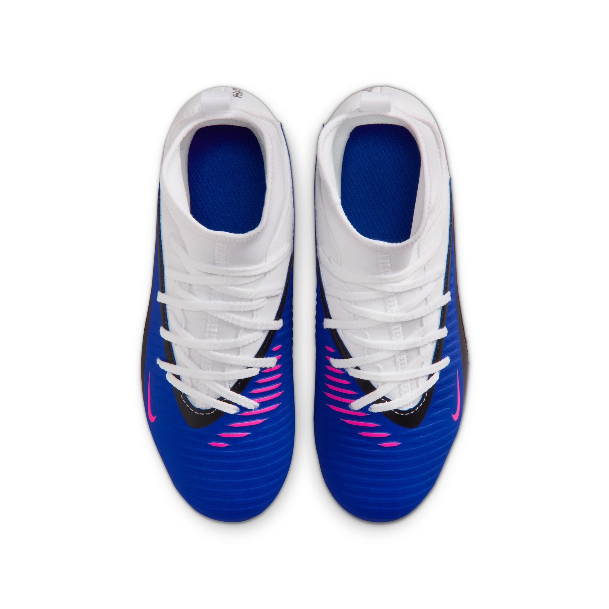 Nike Jr. Phantom 6 High Club Big Kids' Multi-Ground Soccer Cleats - HQ2022-446-NIKE by Nike | Available at Niky's Sports