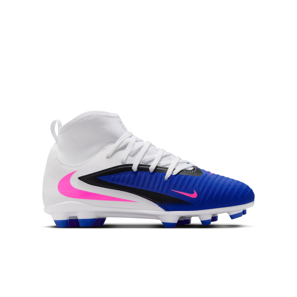 Nike Jr. Phantom 6 High Club Big Kids' Multi-Ground Soccer Cleats - HQ2022-446-NIKE by Nike | Available at Niky's Sports