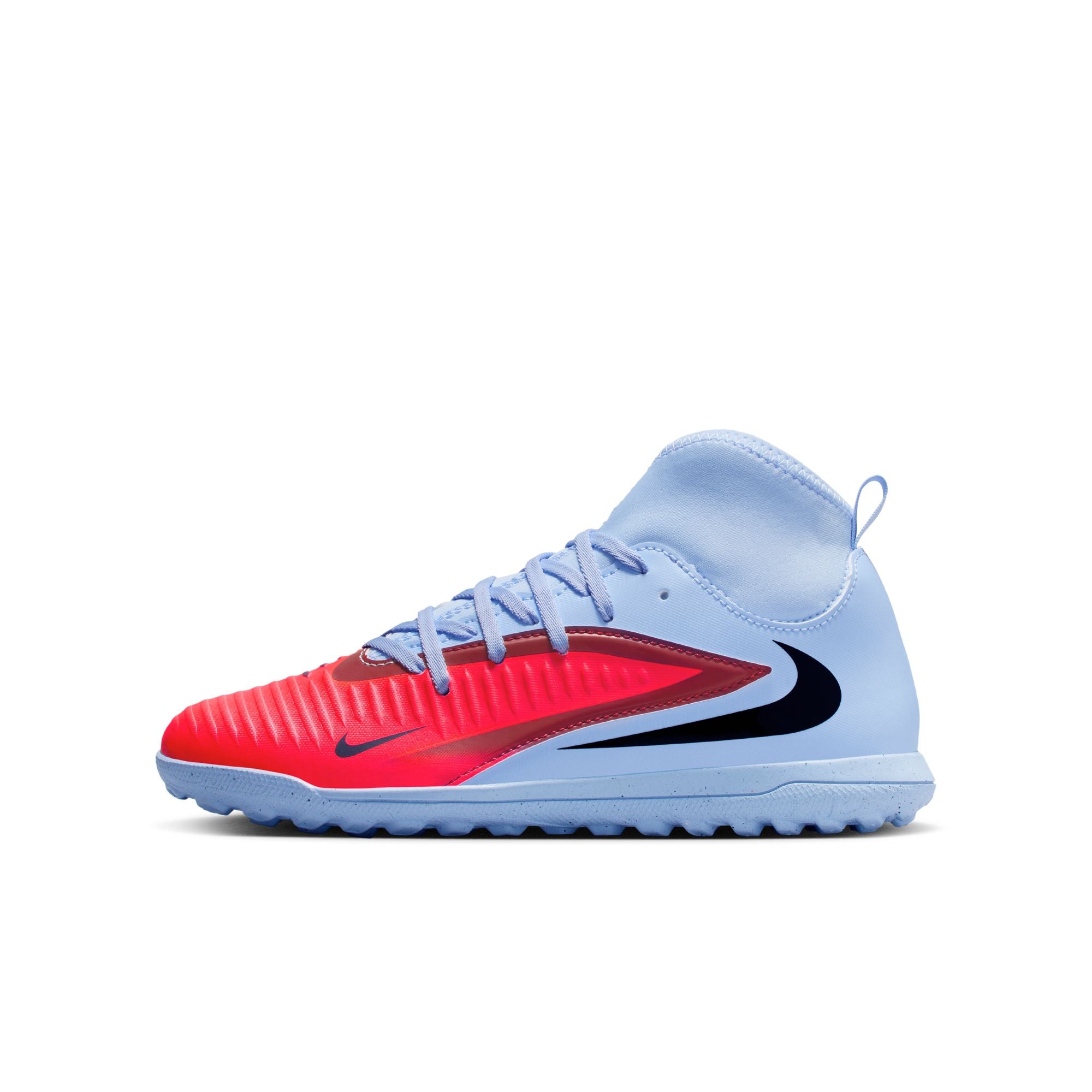 Nike Jr Phantom 6 High Club Turf Soccer Shoes - HQ2048-400-NIKE by Nike | Available at Niky's Sports