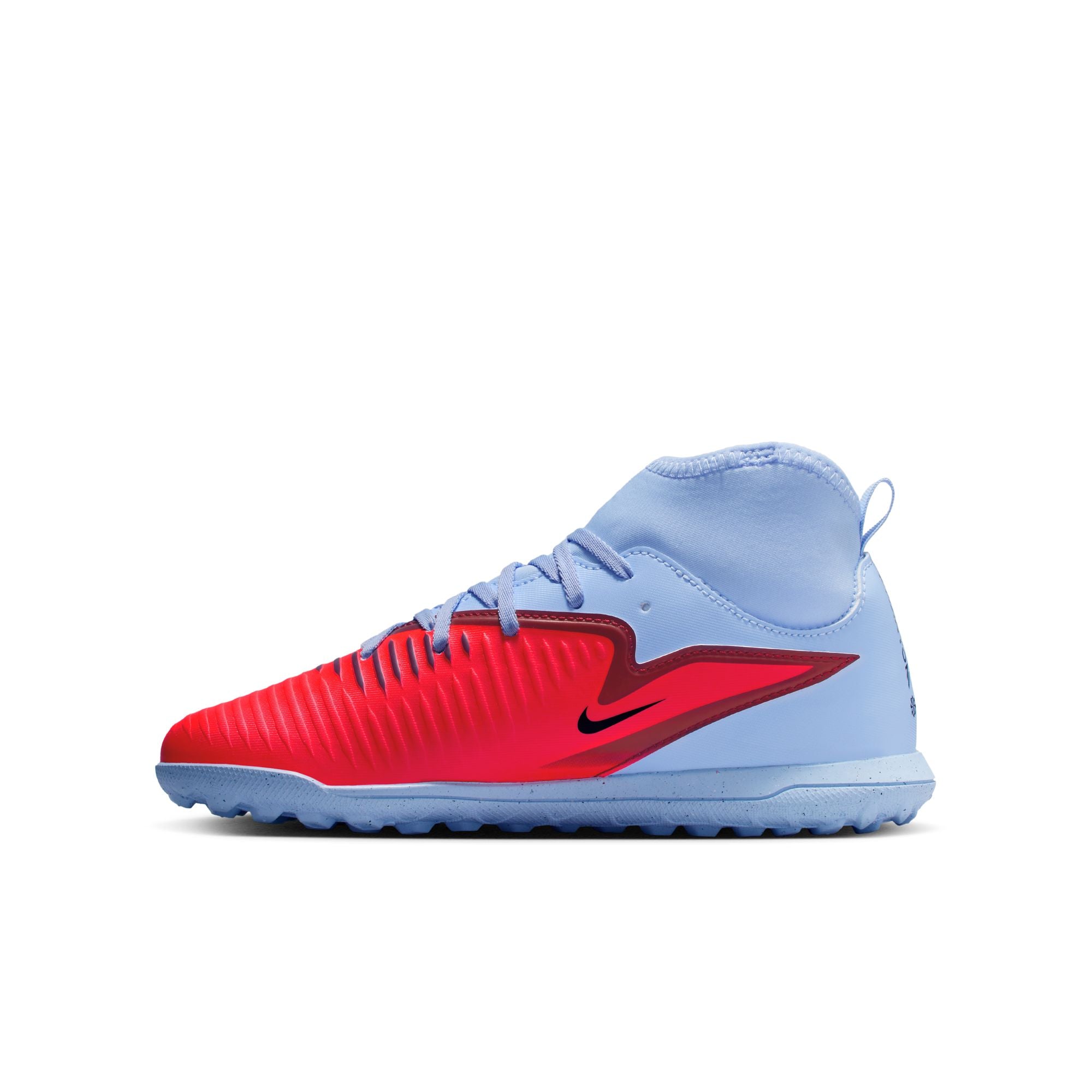 Nike Jr Phantom 6 High Club Turf Soccer Shoes - HQ2048-400-NIKE by Nike | Available at Niky's Sports