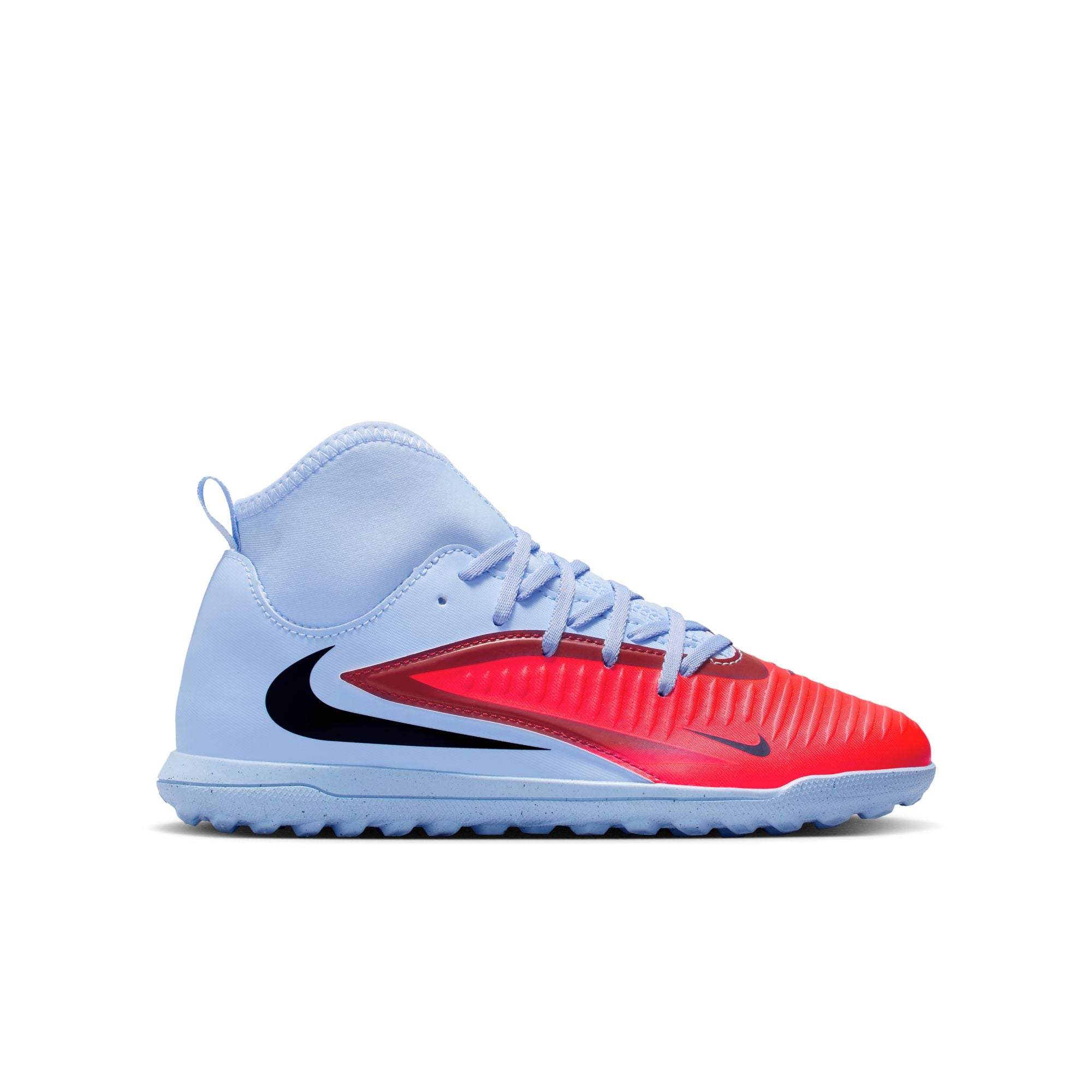 Nike Jr Phantom 6 High Club Turf Soccer Shoes - HQ2048-400-NIKE by Nike | Available at Niky's Sports