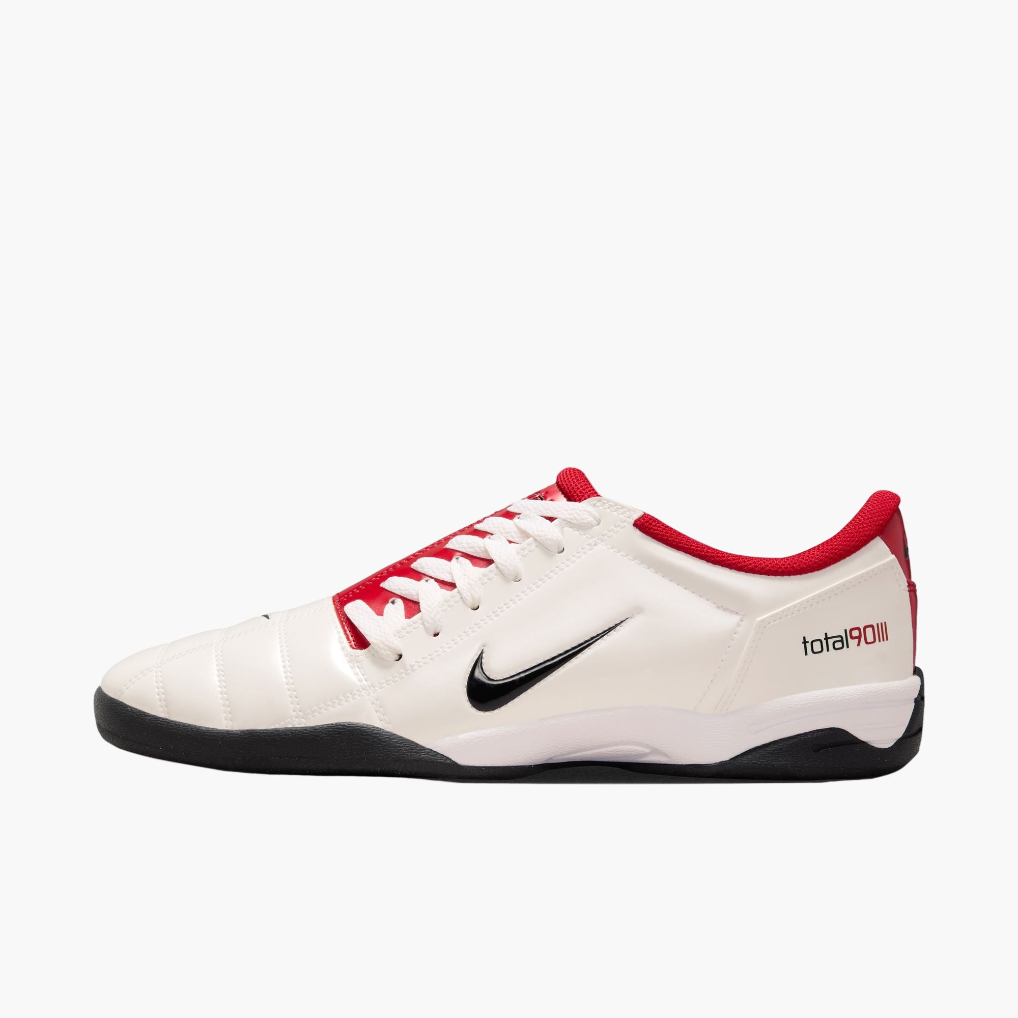 Nike total90 サッカーシューズ ホワイト/レッド　27.5 Nike Total 90 Men's Indoor Soccer Shoes