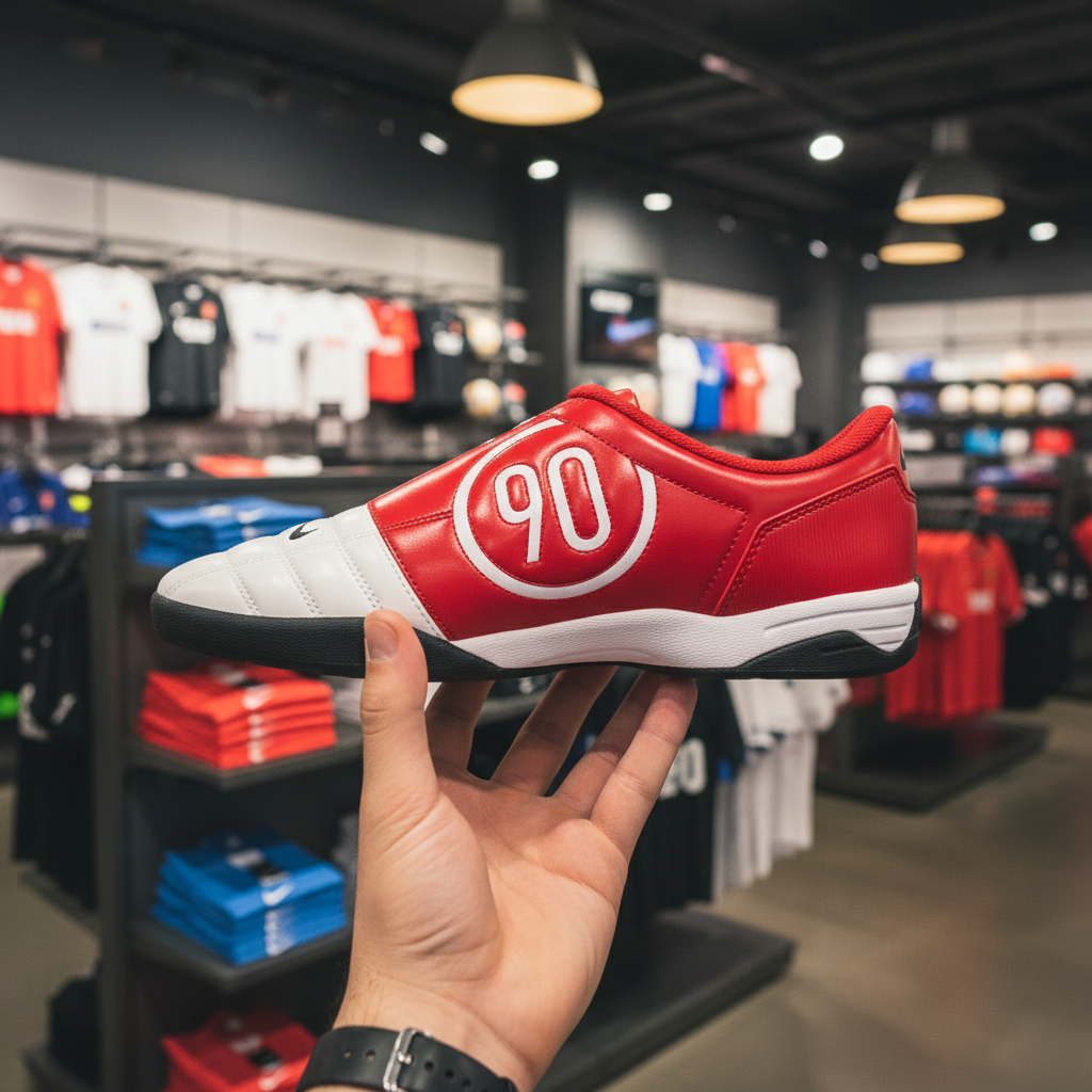 Nike Total 90 Men's Indoor Soccer Shoes - HQ2851-100-NIKE by Nike | Available at Niky's Sports