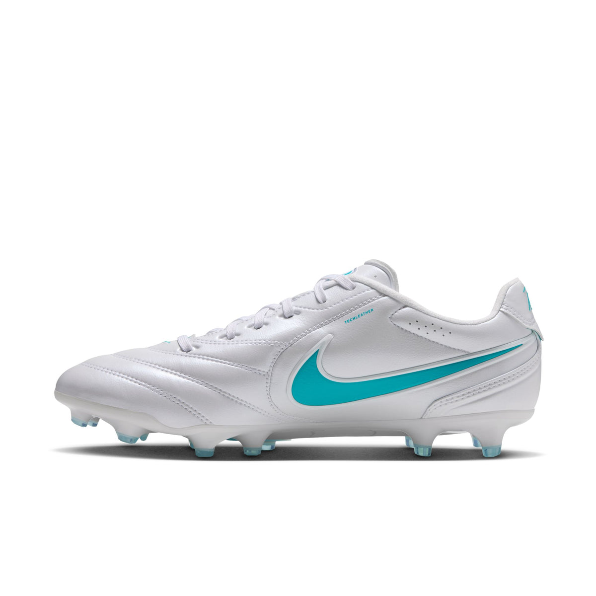 Nike Tiempo Ligera Pro FG Soccer Cleats - White/Energy-White