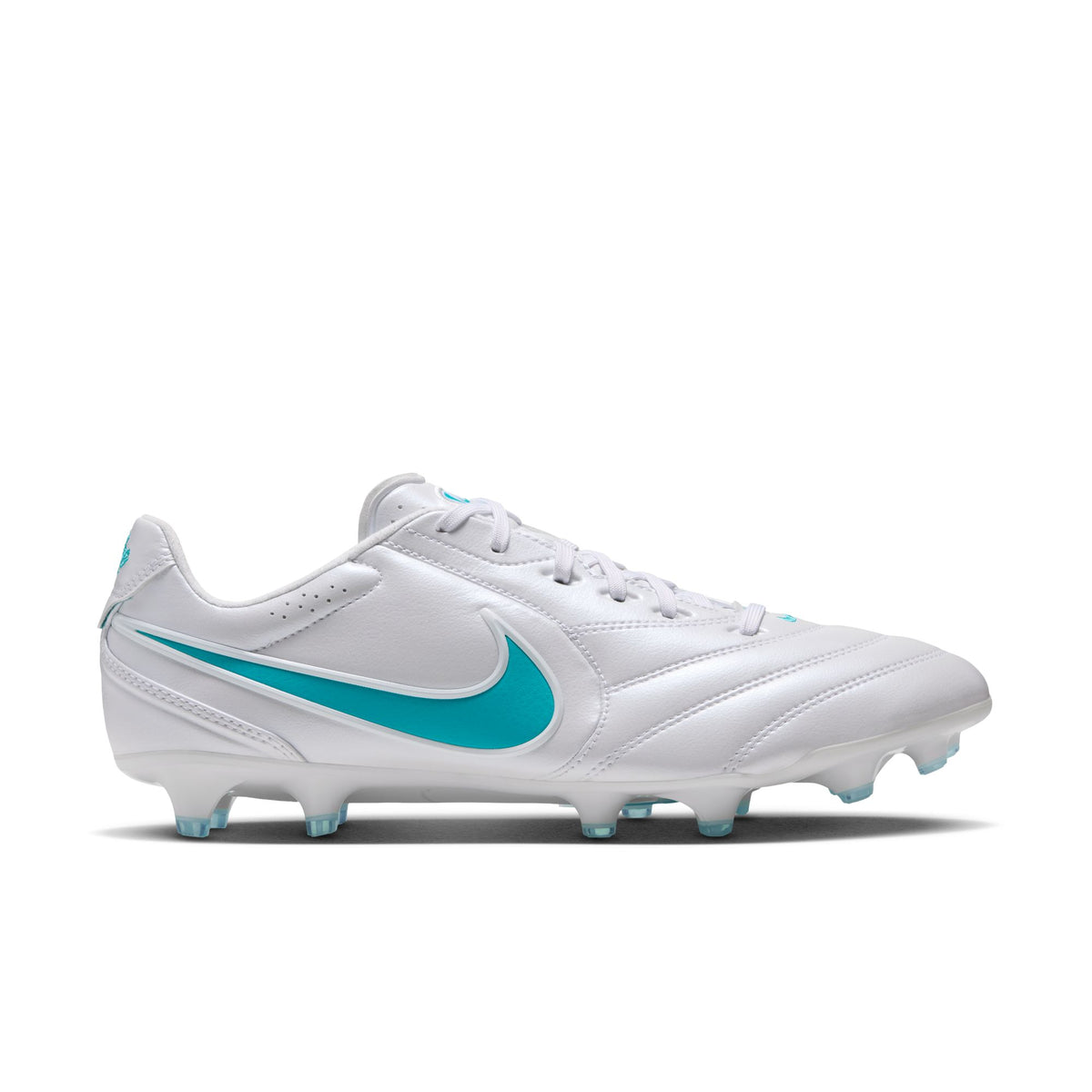 Nike Tiempo Ligera Pro FG Soccer Cleats - White/Energy-White