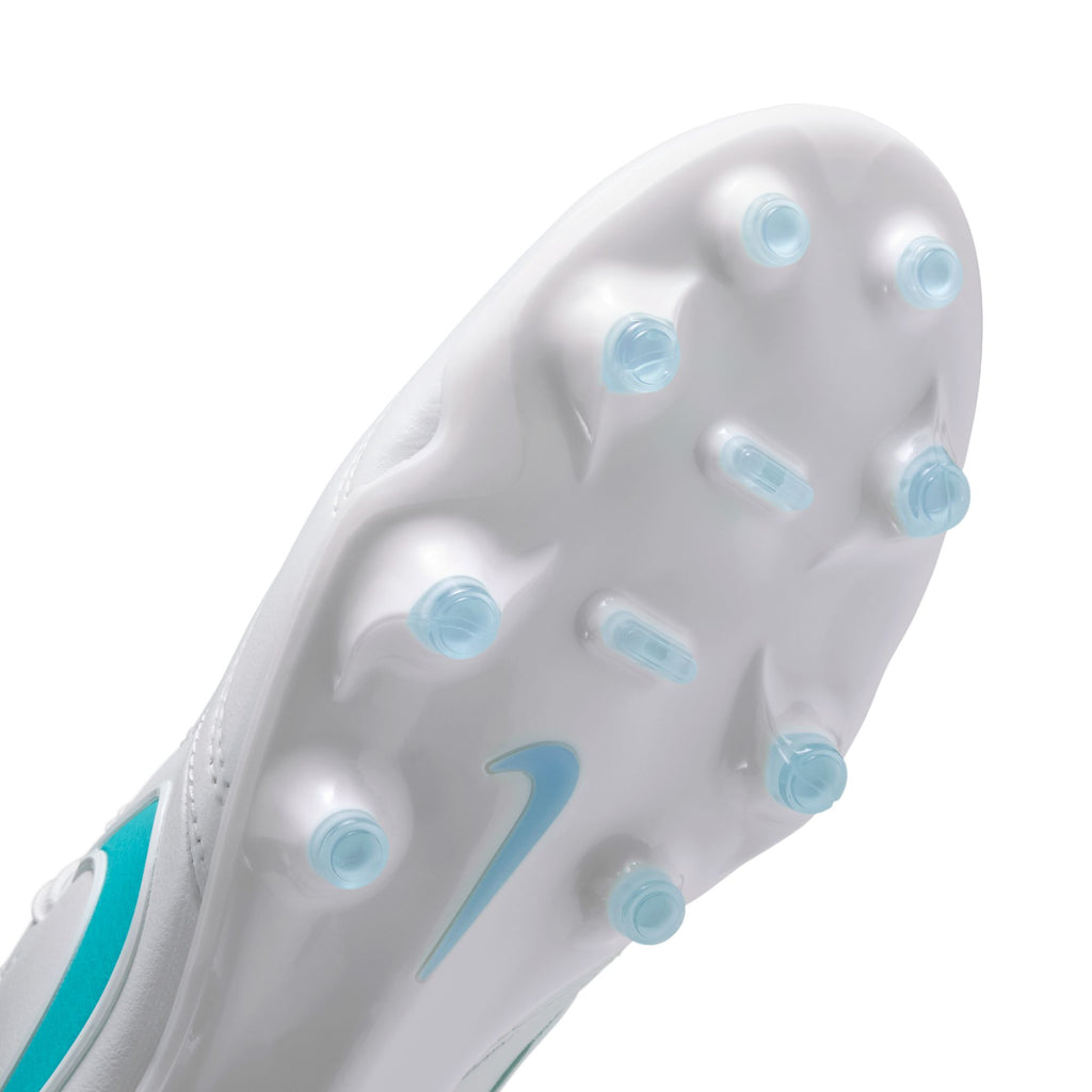 Nike Tiempo Ligera Pro FG Soccer Cleats - White/Energy-White