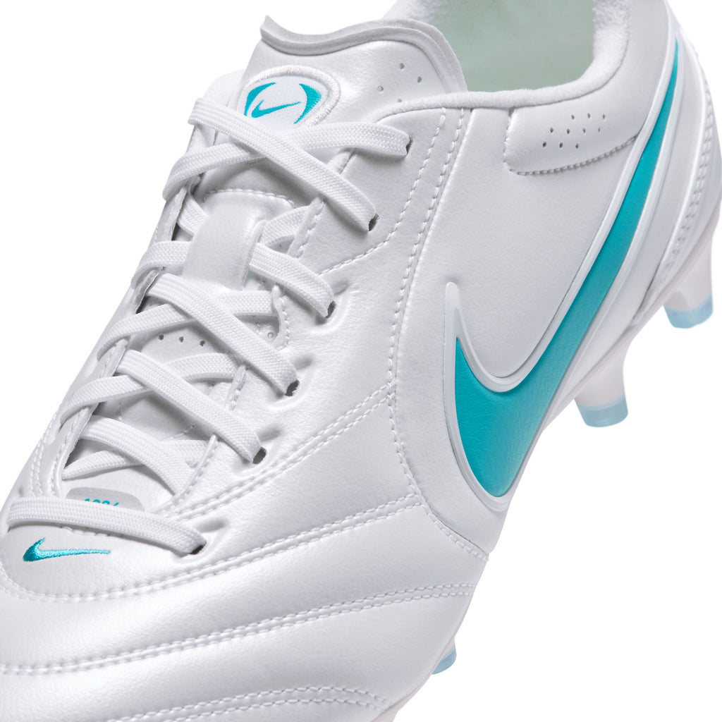 Nike Tiempo Ligera Pro FG Soccer Cleats - White/Energy-White