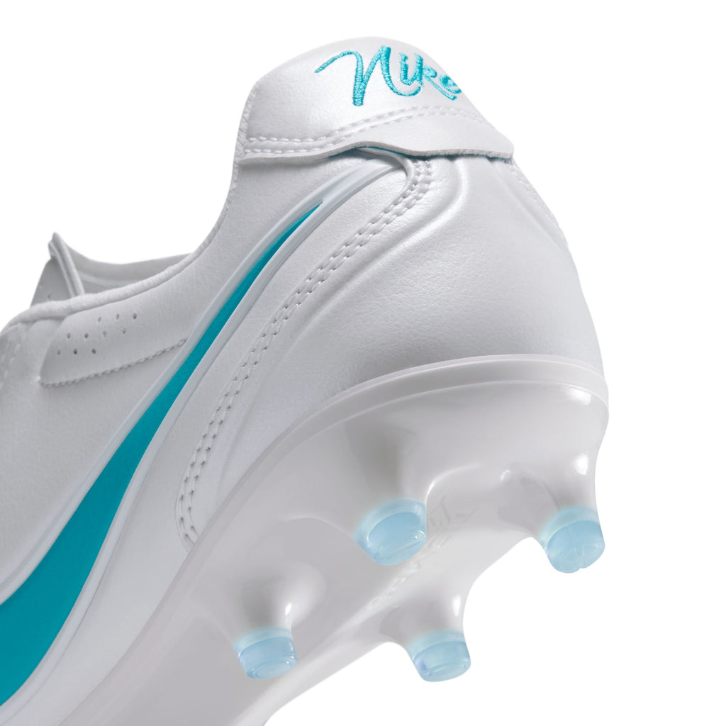 Nike Tiempo Ligera Pro FG Soccer Cleats - White/Energy-White