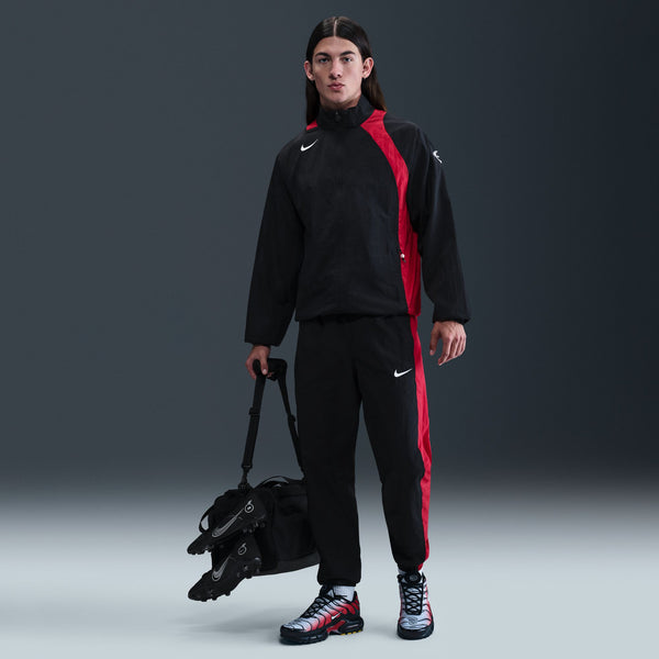 【美品】00s NIKE TOTAL90 ピステスーツセットアップ　黒/赤　M AURORA_HQ3391-010_PHSFMG01-