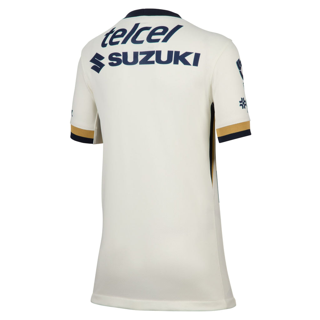 Nike Pumas UNAM 2025/26 Stadium Home Big Kids' Dri-FIT Soccer Replica Jersey - HQ6636-133-NIKE by Nike | Available at Niky's Sports