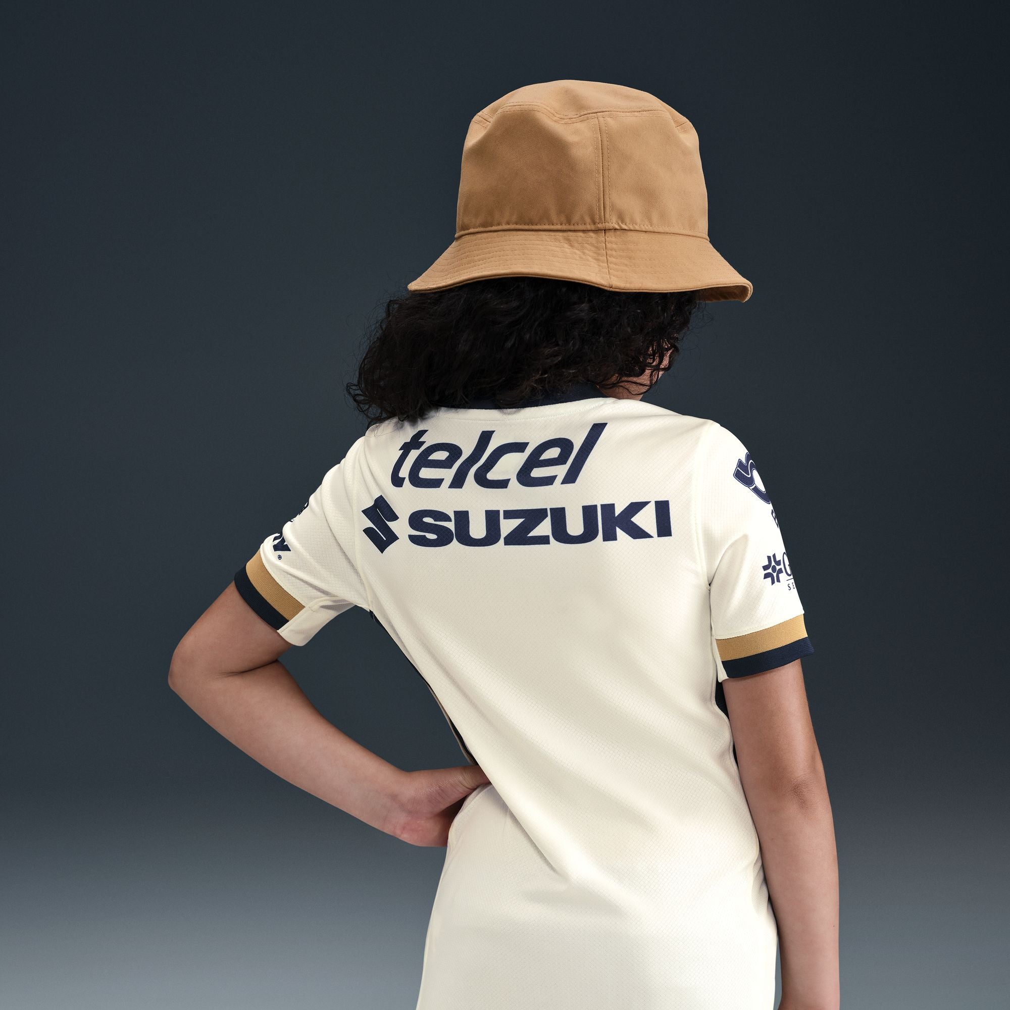 Nike Pumas UNAM 2025/26 Stadium Home Big Kids' Dri-FIT Soccer Replica Jersey - HQ6636-133-NIKE by Nike | Available at Niky's Sports