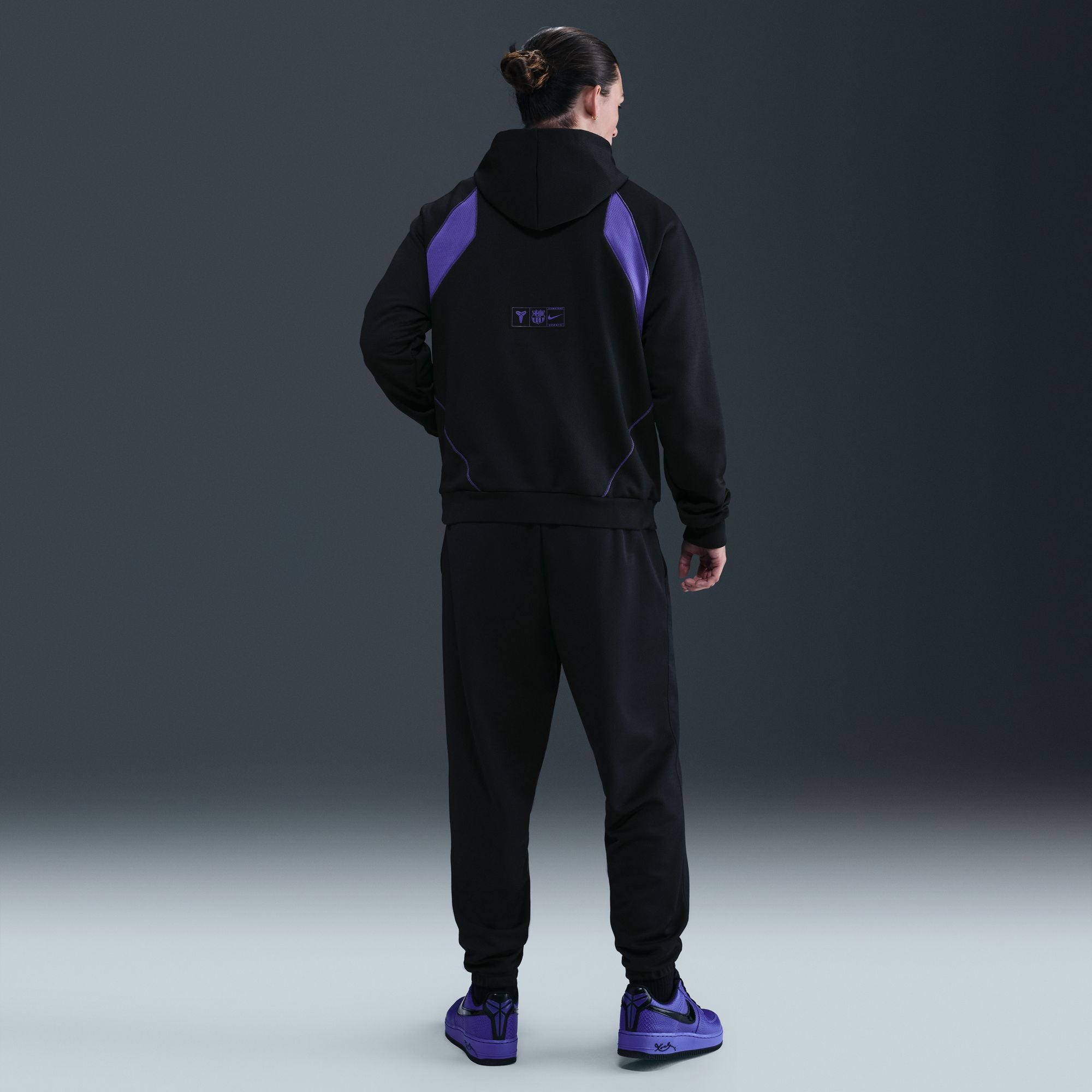 Nike FC Barcelona Away Kobe Therma-FIT Soccer Pullover Hoodie