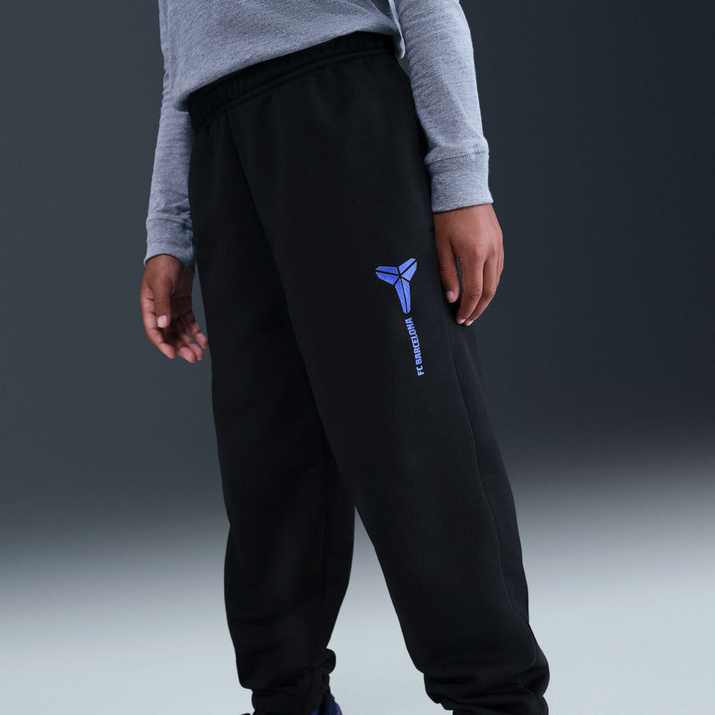 Nike FC Barcelona Away Big Kids' Kobe Therma-FIT Soccer Pants - HV0488-010-NIKE by Nike | Available at Niky's Sports