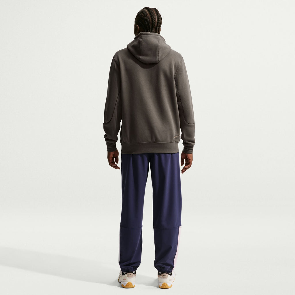 Nike Club Total 90 Men's Soccer Pullover Hoodie - Ironstone - full back view