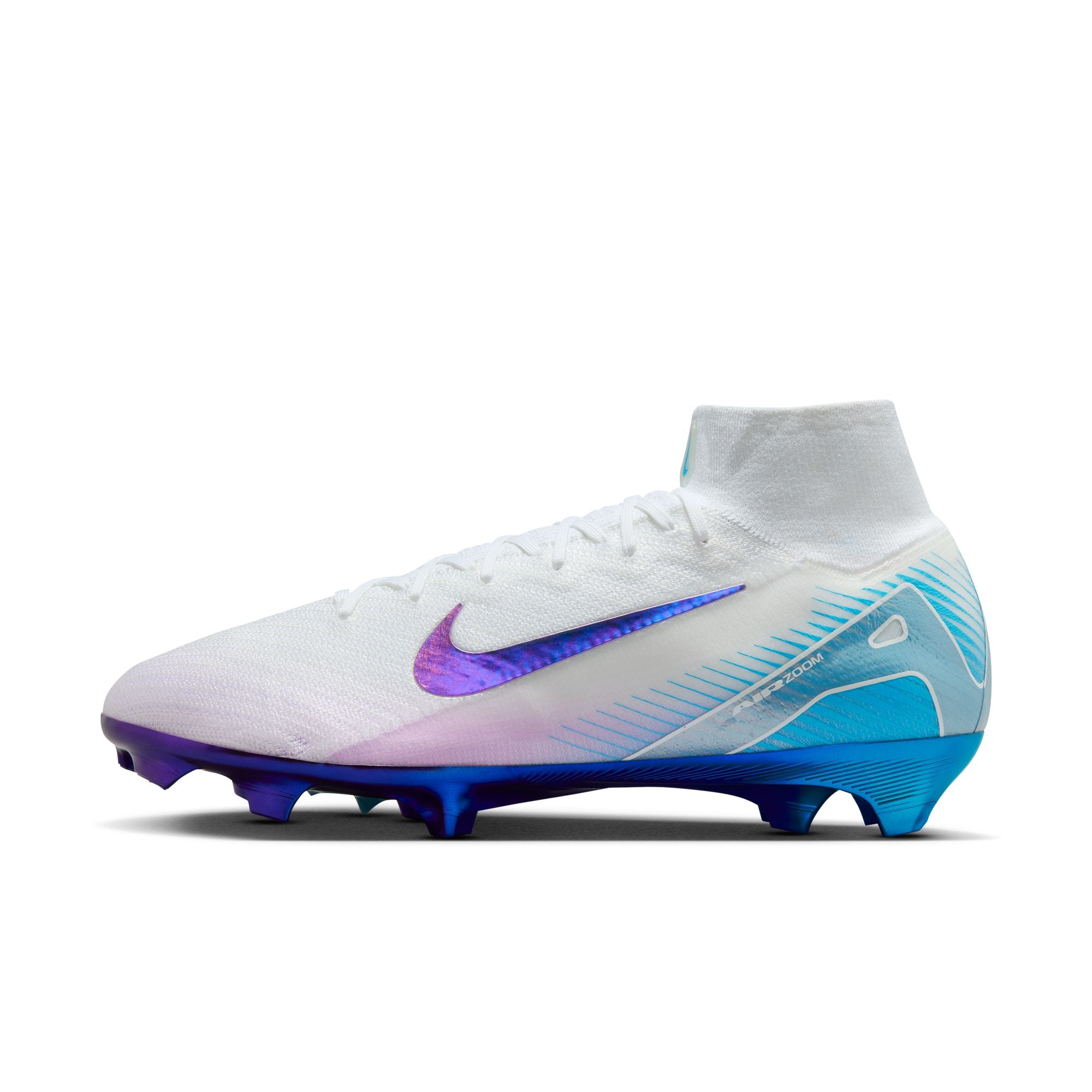 ZM Superfly 10 Elite FG Men's Sz 8 Black/Black-Deep Jungle