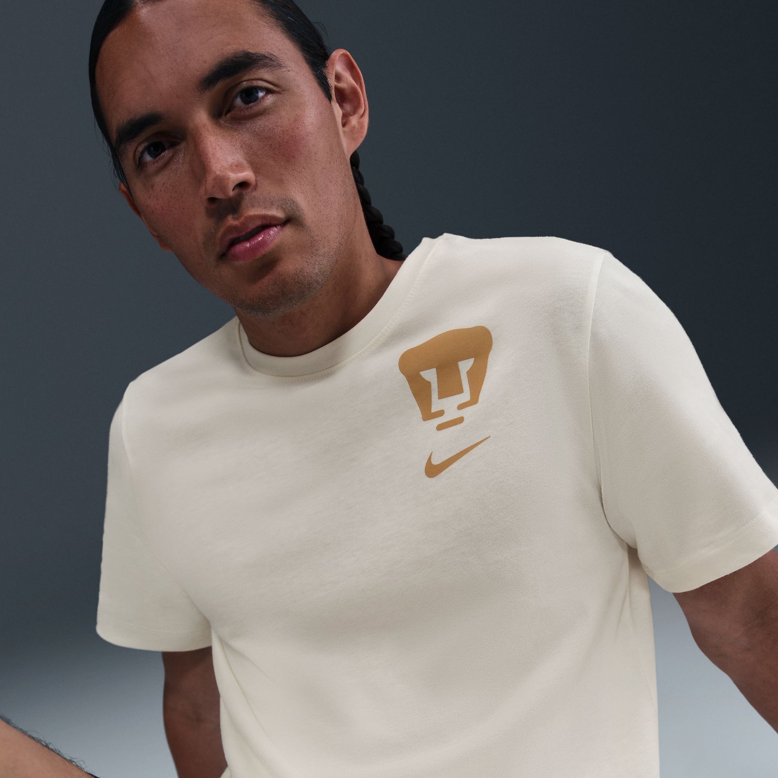 Nike Pumas UNAM Crest Tee - HV4945-133-NIKE by Nike | Available at Niky's Sports