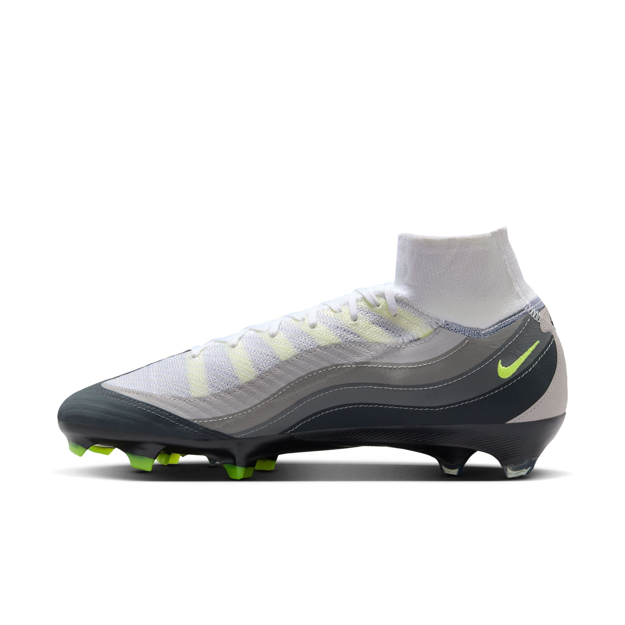 Nike Mercurial Superfly 10 Elite x Air Max 95 SE FG High-Top Soccer Cleats - HV9916-001-NIKE by Nike | Available at Niky's Sports