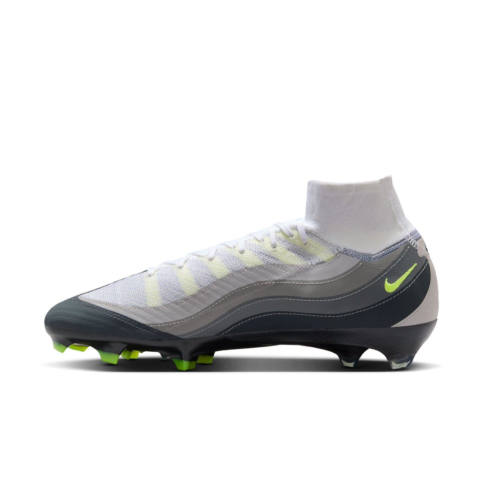 Nike Mercurial Superfly 10 Elite x Air Max 95 SE FG High-Top Soccer Cleats - HV9916-001-NIKE by Nike | Available at Niky's Sports