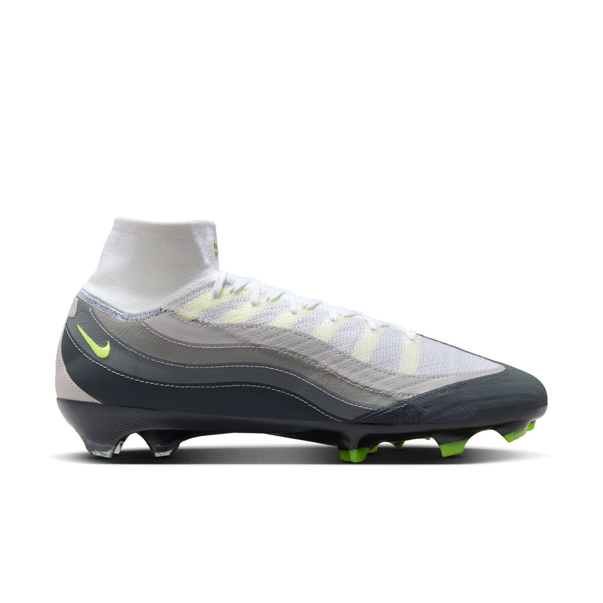 Nike Mercurial Superfly 10 Elite x Air Max 95 SE FG High-Top Soccer Cleats - HV9916-001-NIKE by Nike | Available at Niky's Sports