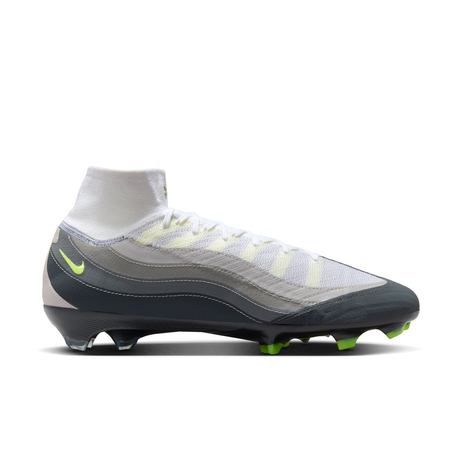 Nike Mercurial Superfly 10 Elite x Air Max 95 SE FG High-Top Soccer Cleats - HV9916-001-NIKE by Nike | Available at Niky's Sports