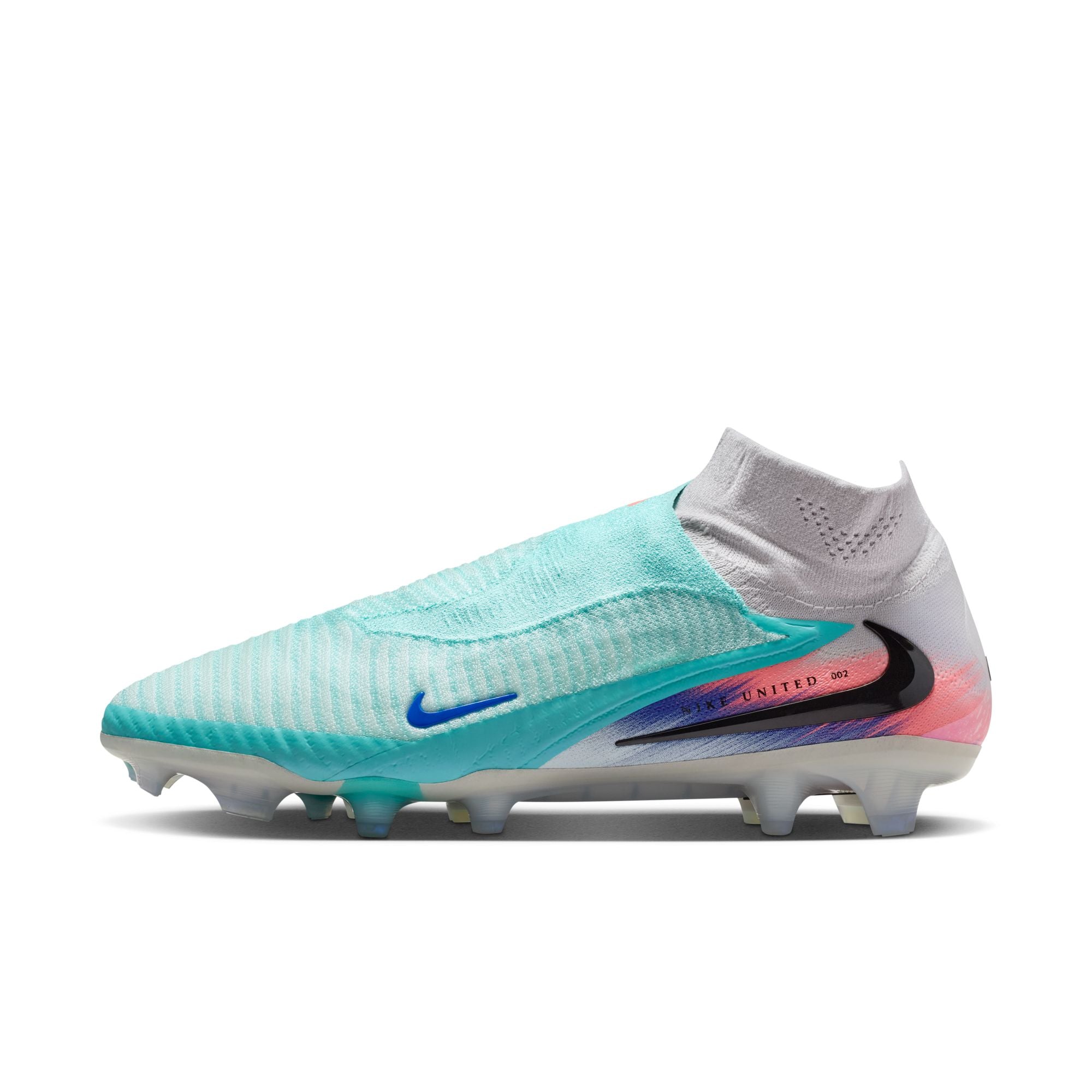 【新品未使用】NIKE PHANTOM6 HIGH ELITE FG ナイキ水色 Nike United Phantom 6 High Elite Firm-Ground Soccer Cleats