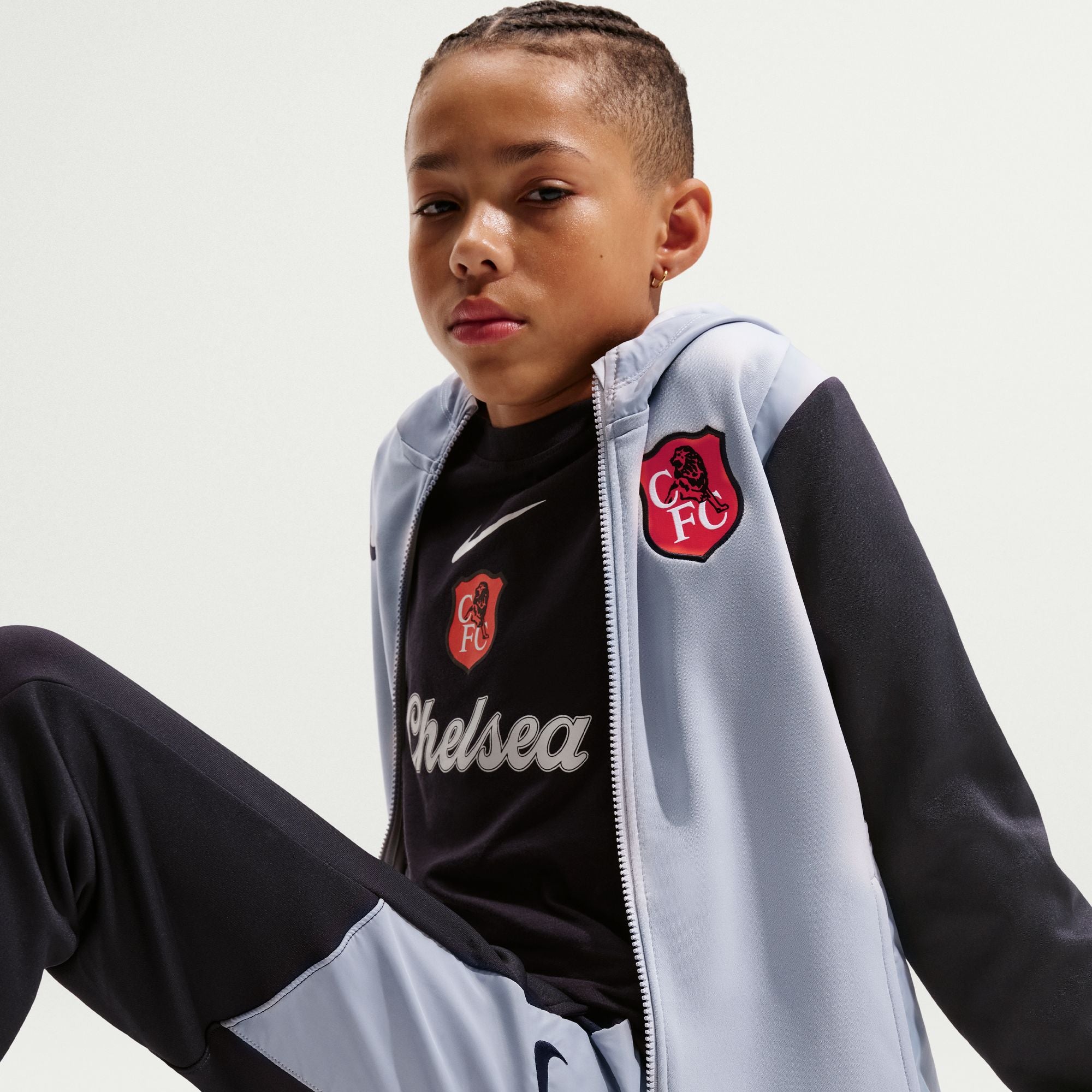Nike Chelsea FC SE Big Kids' Soccer Woven Tracksuit - IB3123-012-NIKE by Nike | Available at Niky's Sports