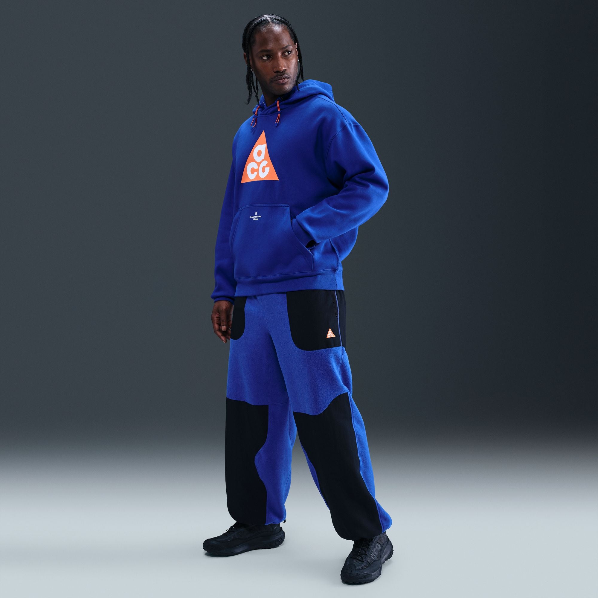 Nike INTER MILAN SE ACG THERMA-FIT SOCCER PULLOVER HOODIE