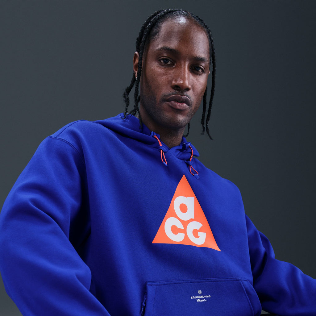 Nike INTER MILAN SE ACG THERMA-FIT SOCCER PULLOVER HOODIE
