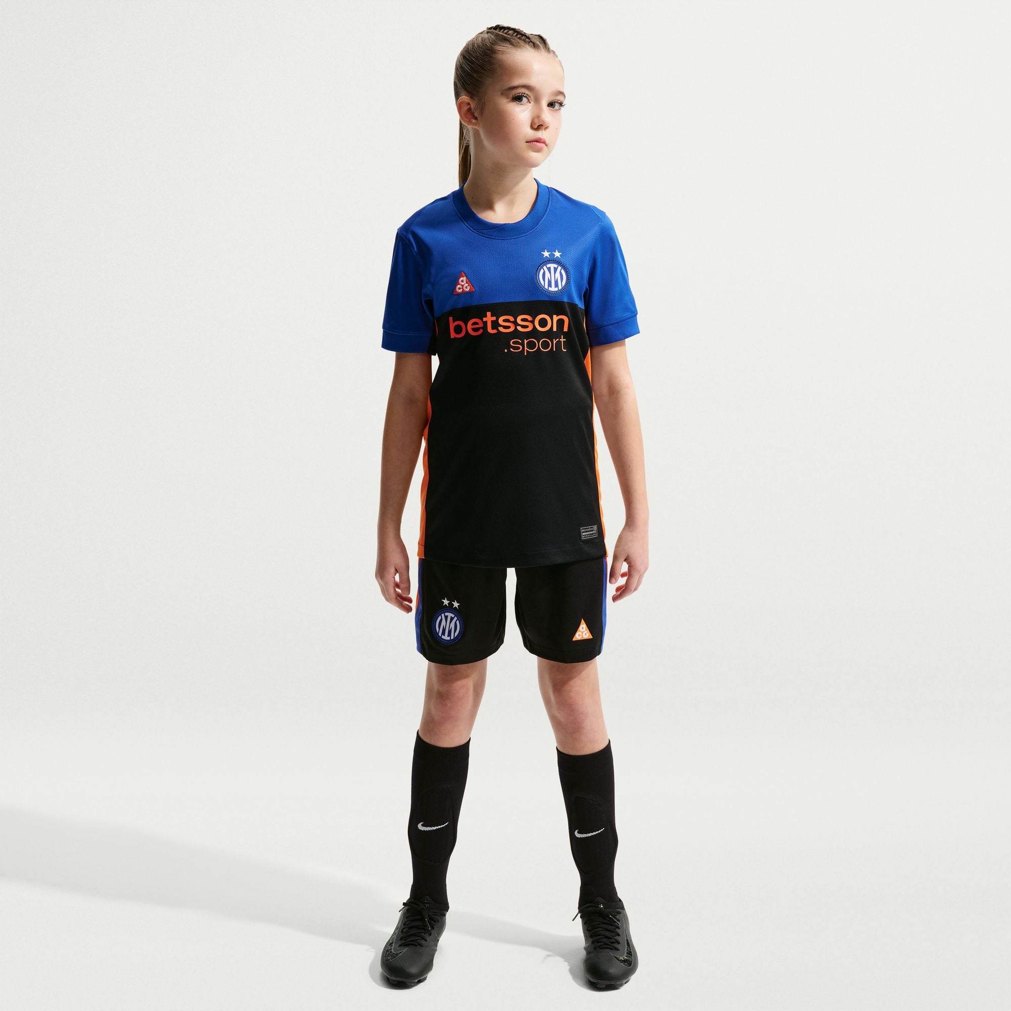 Nike Inter Milan 2026 Stadium SE Big Kids' ACG Dri-FIT Soccer Replica Jersey