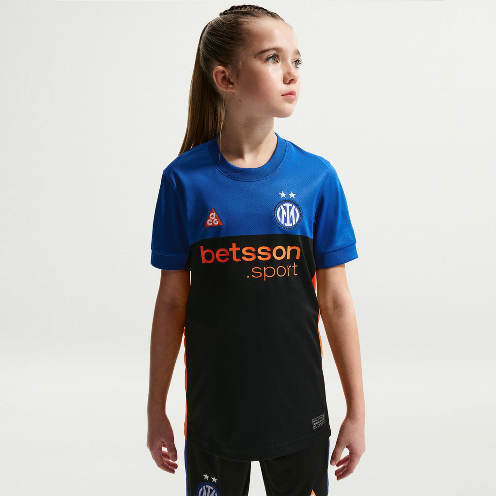Nike Inter Milan 2026 Stadium SE Big Kids' ACG Dri-FIT Soccer Replica Jersey