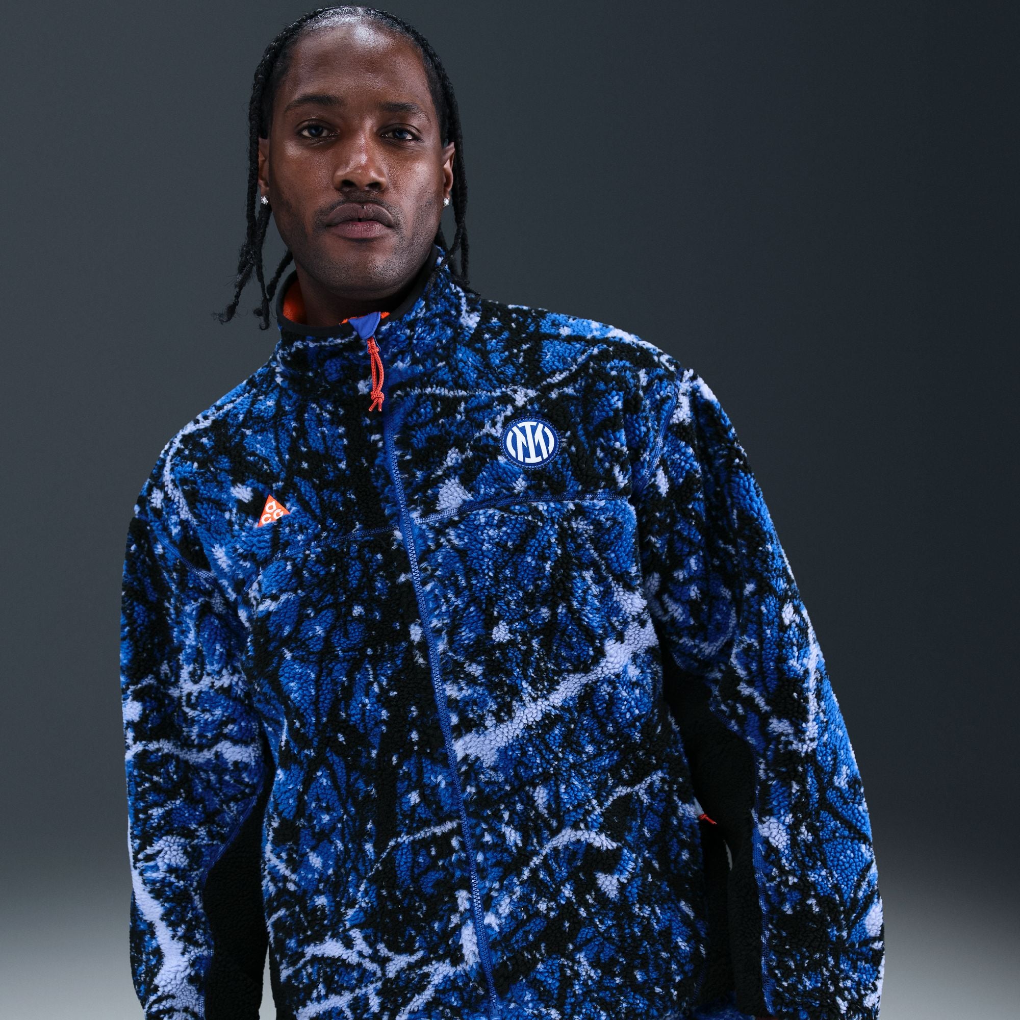 NIKE INTER MILAN "CANWELL GLACIER" SE MEN'S ACG THERMA-FIT ADV SOCCER JACKET