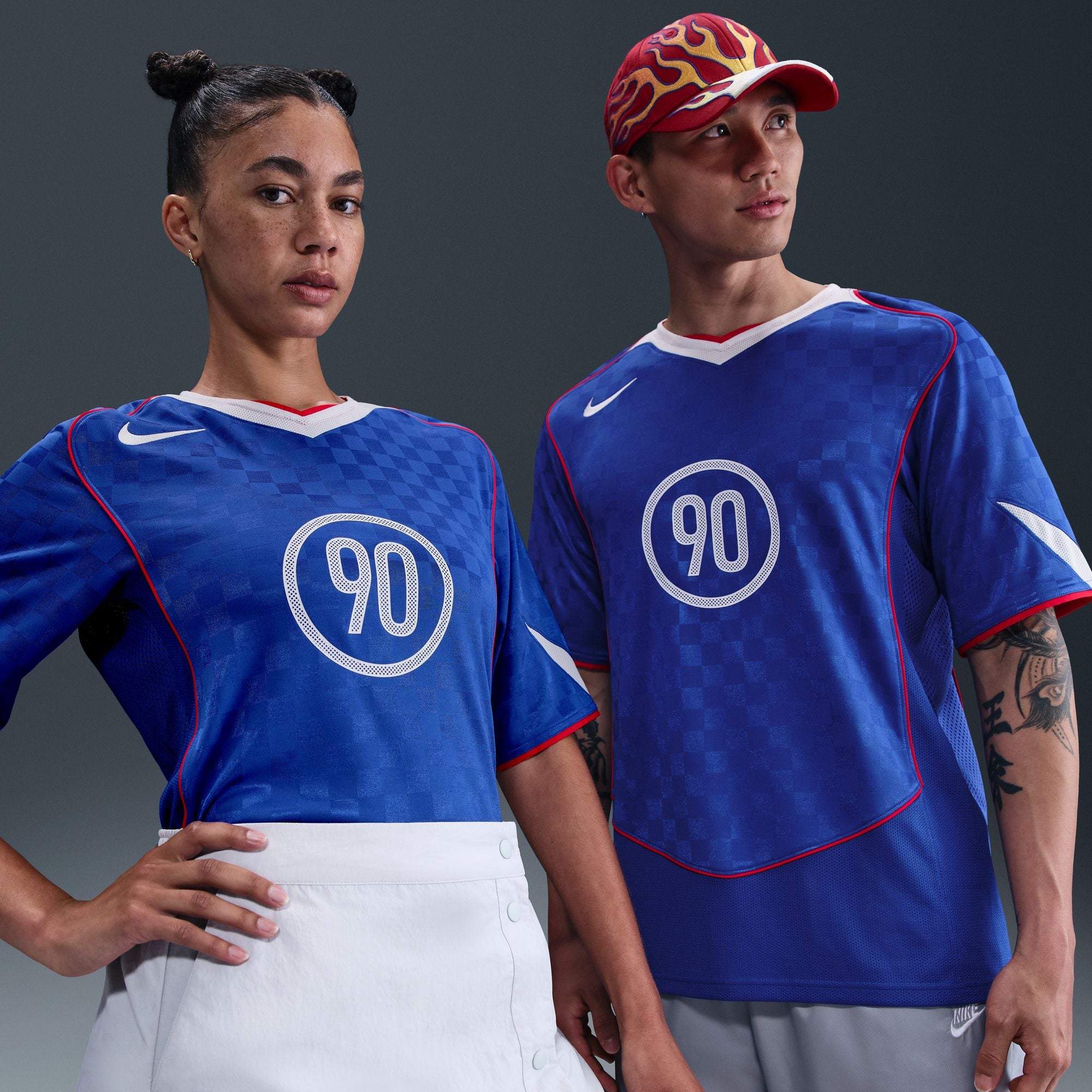 Nike Total 90 Dri-FIT Soccer Jersey - IB4212-480-NIKE by Nike | Available at Niky's Sports