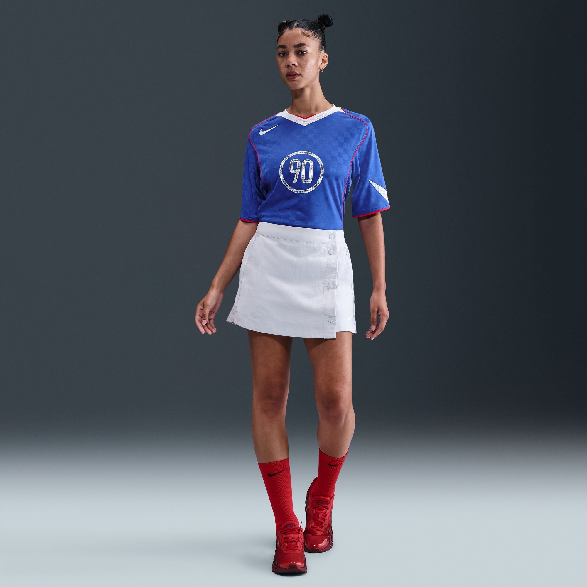 Nike Total 90 Dri-FIT Soccer Jersey - IB4212-480-NIKE by Nike | Available at Niky's Sports