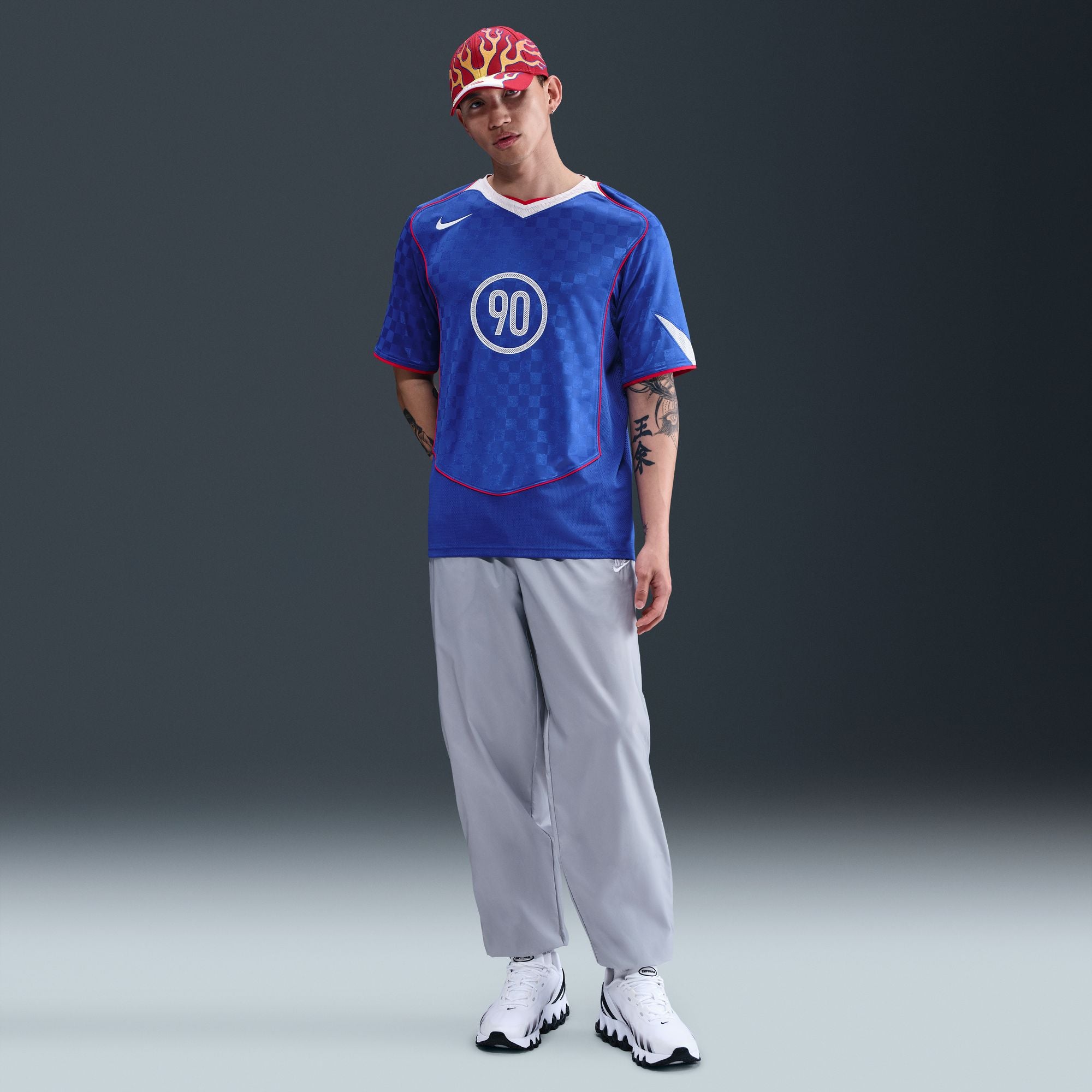 Nike Total 90 Dri-FIT Soccer Jersey - IB4212-480-NIKE by Nike | Available at Niky's Sports