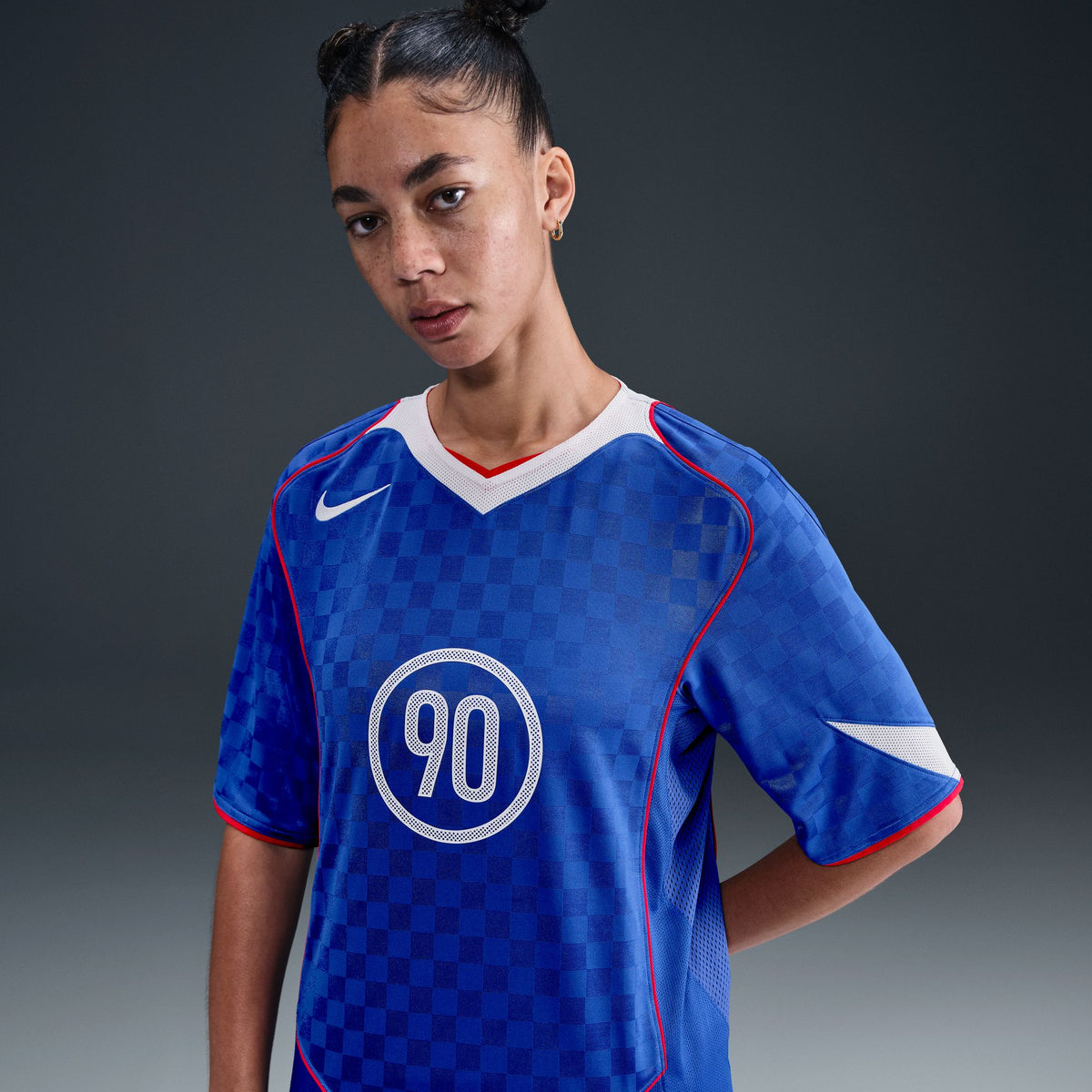 Nike Total 90 Dri-FIT Soccer Jersey - IB4212-480-NIKE by Nike | Available at Niky's Sports
