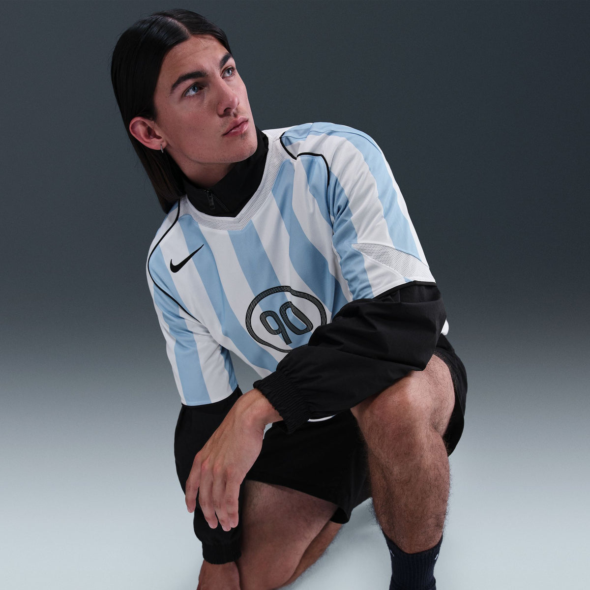 Nike Total 90 Dri-FIT Soccer Jersey - IB4214-422-NIKE by Nike | Available at Niky's Sports