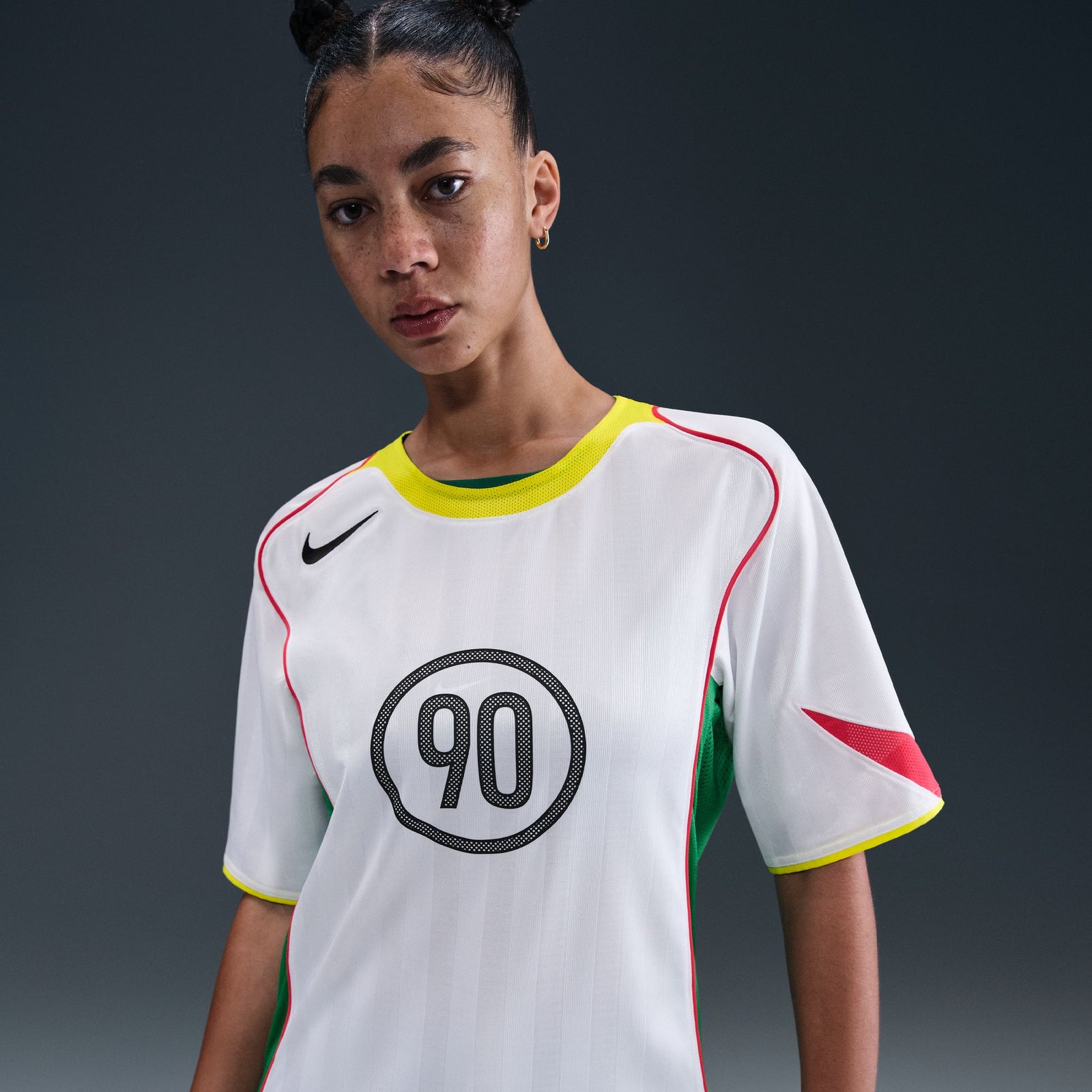 Nike Total 90 Dri-FIT Soccer Jersey - IB4218-100-NIKE by Nike | Available at Niky's Sports