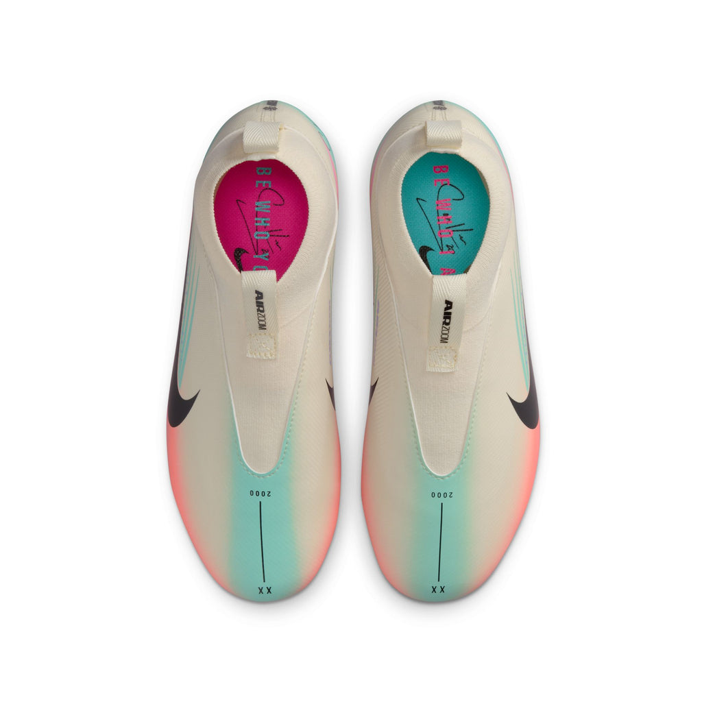 Nike Jr. Mercurial Superfly 10 Academy "Sam Kerr" Big Kids' Multi-Ground High-Top Soccer Cleats - IB4439-100-NIKE by Nike | Available at Niky's Sports