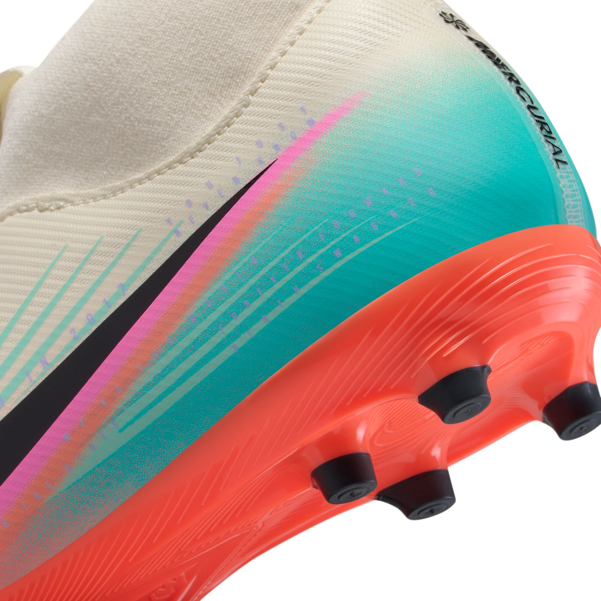 Nike Jr. Mercurial Superfly 10 Academy "Sam Kerr" Big Kids' Multi-Ground High-Top Soccer Cleats - IB4439-100-NIKE by Nike | Available at Niky's Sports