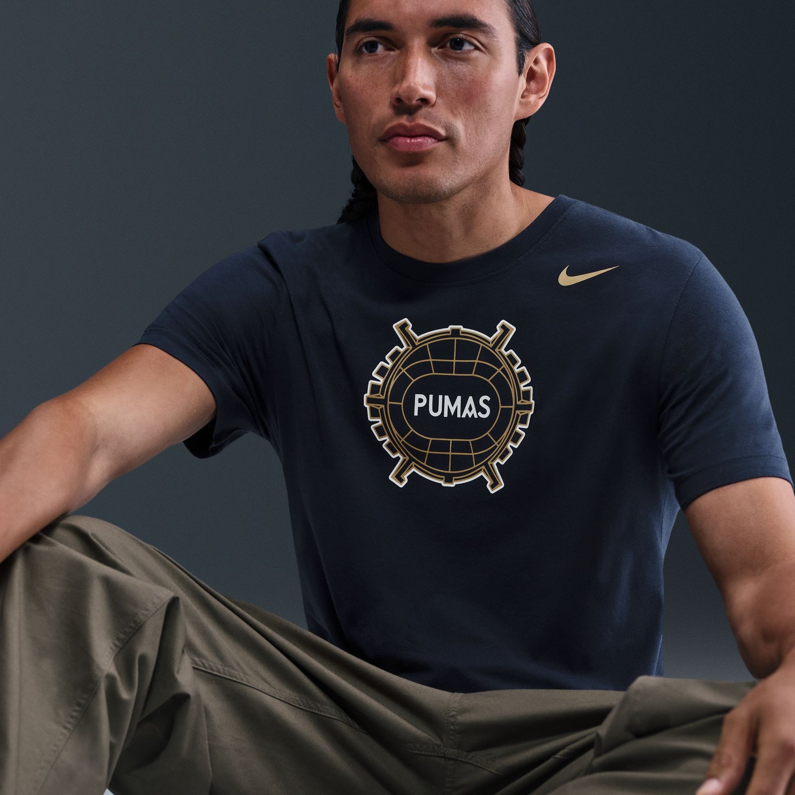 Nike Pumas UNAM Estadio Tee - IB4442-451-NIKE by Nike | Available at Niky's Sports