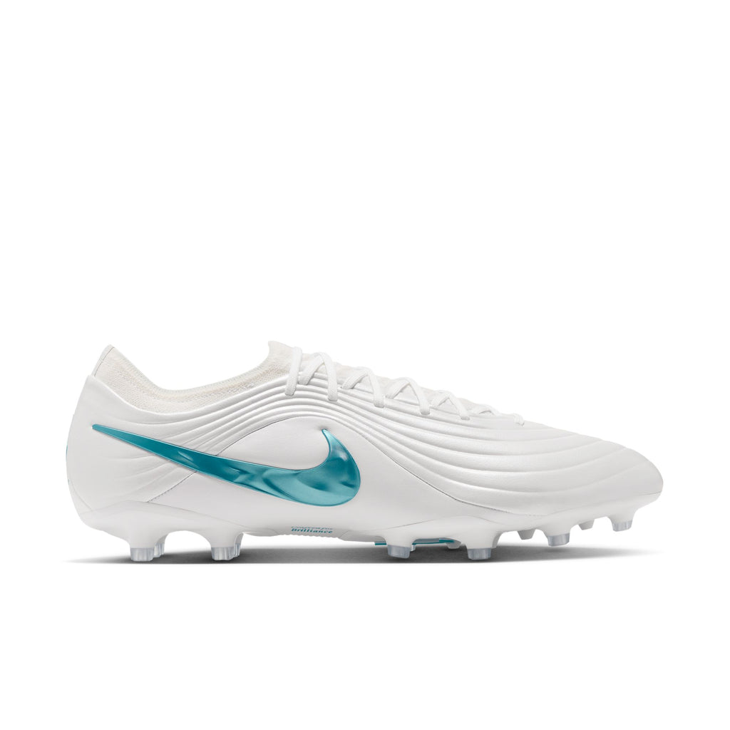 Nike Tiempo Maestro Elite Artificial-Grass Low-Top Soccer Cleats White / Dusty Cactus - Footwear by Nike | Available at Niky's Sports