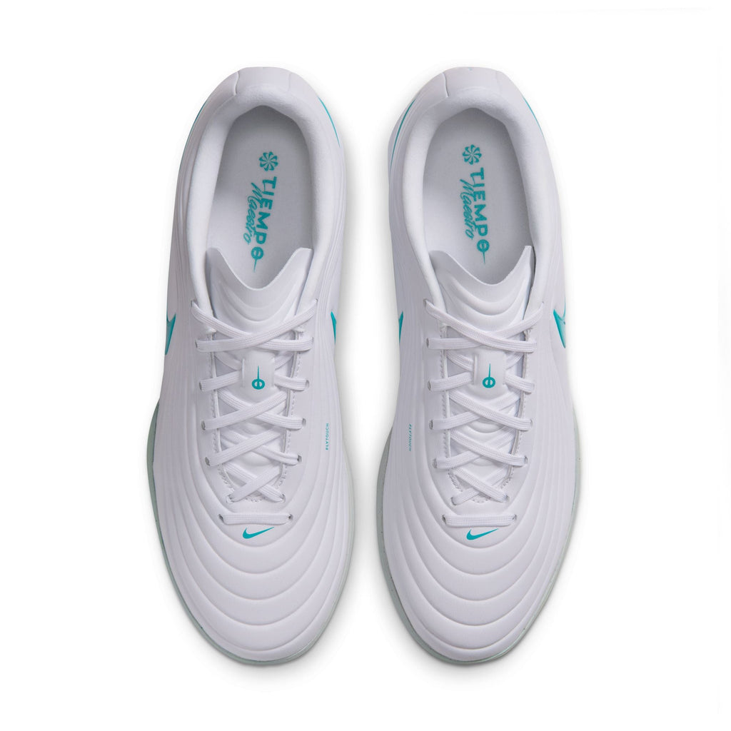 Nike Tiempo Maestro Academy Turf in White/Dusty Cactus – top view