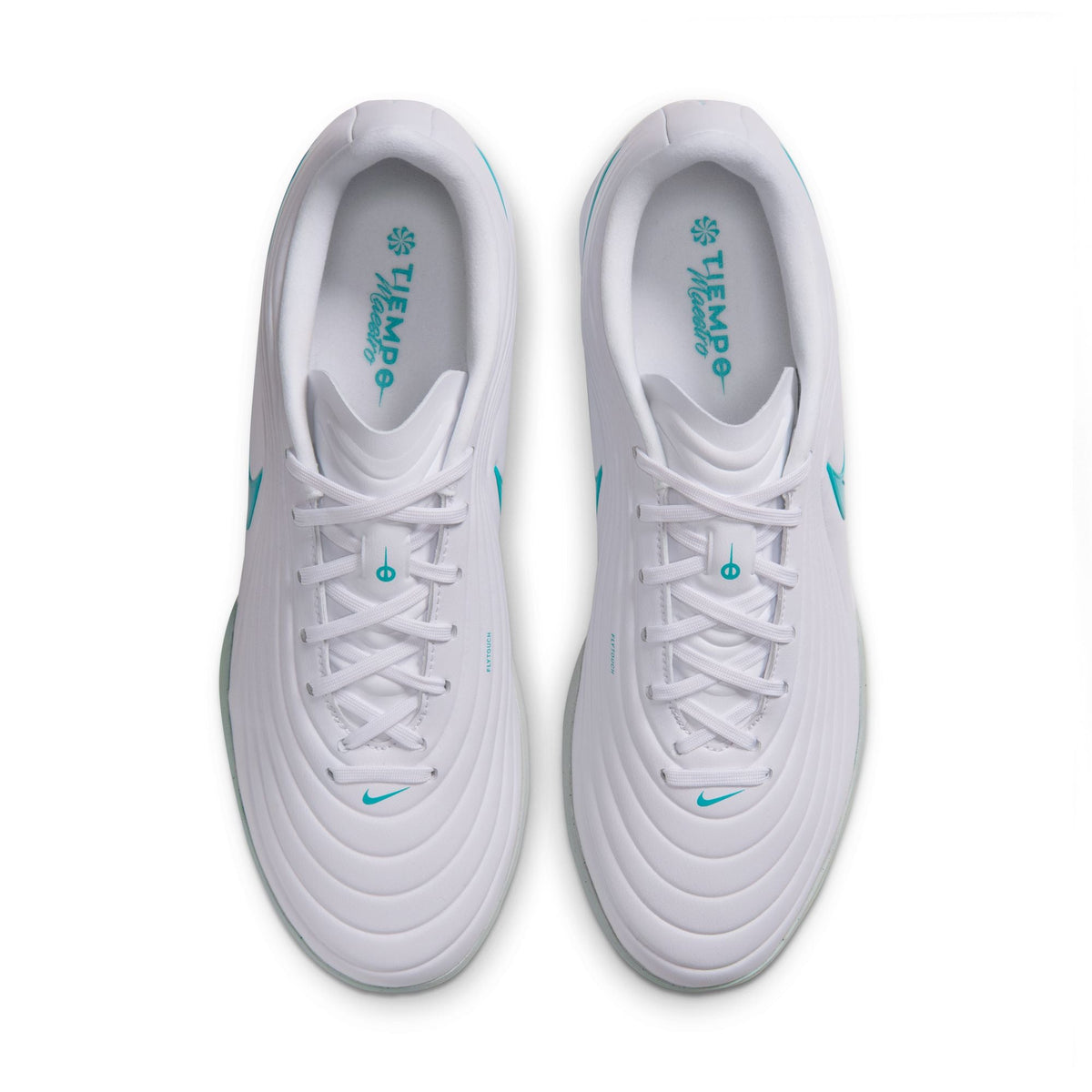 Nike Tiempo Maestro Academy Turf in White/Dusty Cactus – top view
