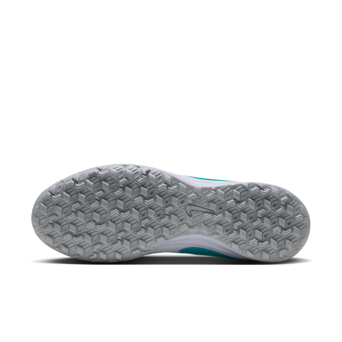 Nike Tiempo Maestro Academy Turf in White/Dusty Cactus – rubber turf outsole