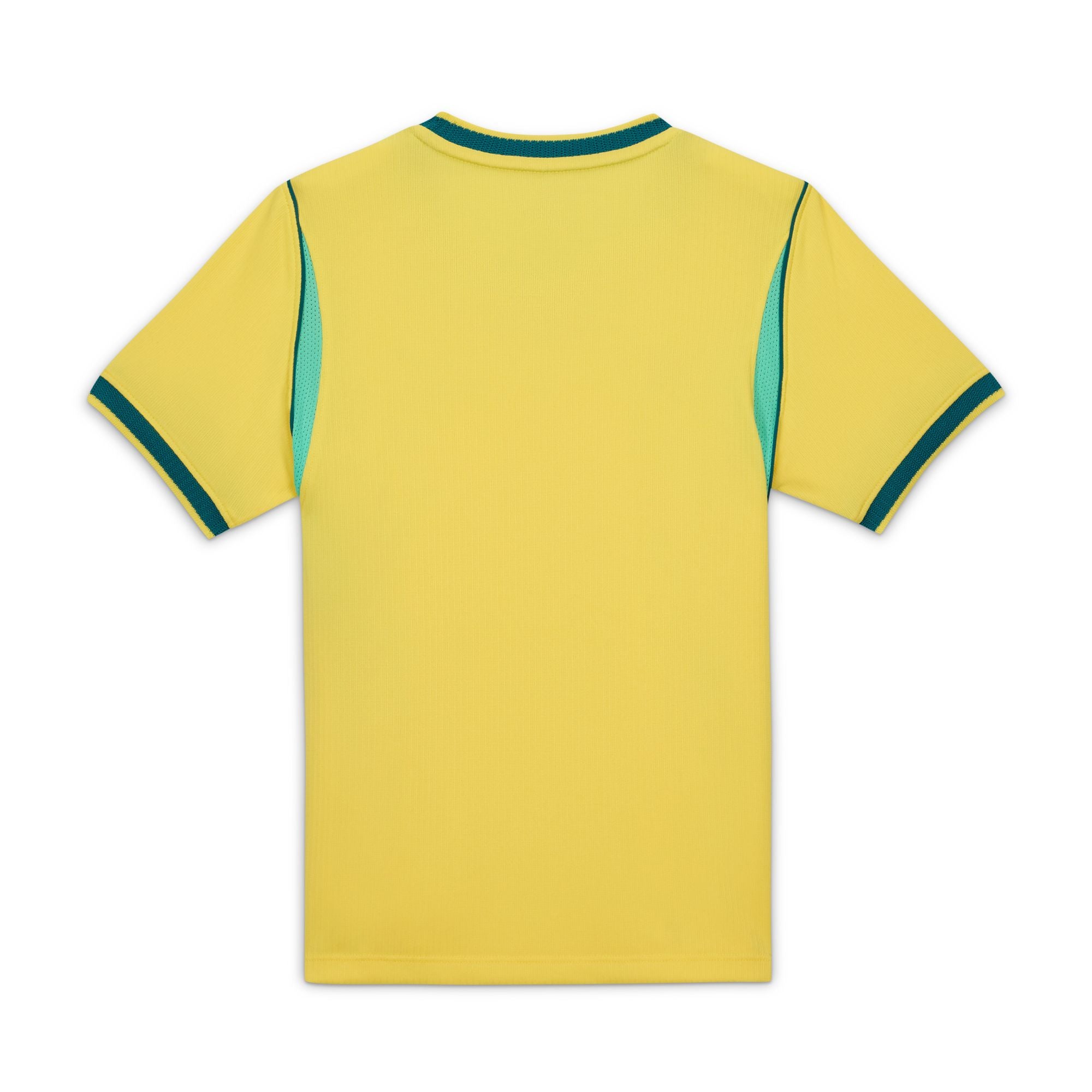 Nike Brazil 2026 Stadium Home Little Kids' Nike Dri-FIT Soccer Replica Jersey - IB4549-724-NIKE by Nike | Available at Niky's Sports